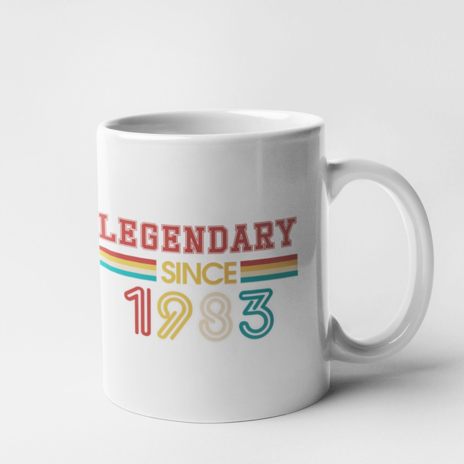 Hrnčeky s potlačou - Hrnček - Legendary since vlastný ročník - Hrnček