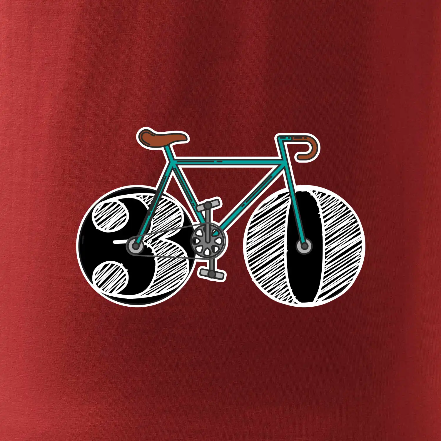 Narozeniny 30 let na kole