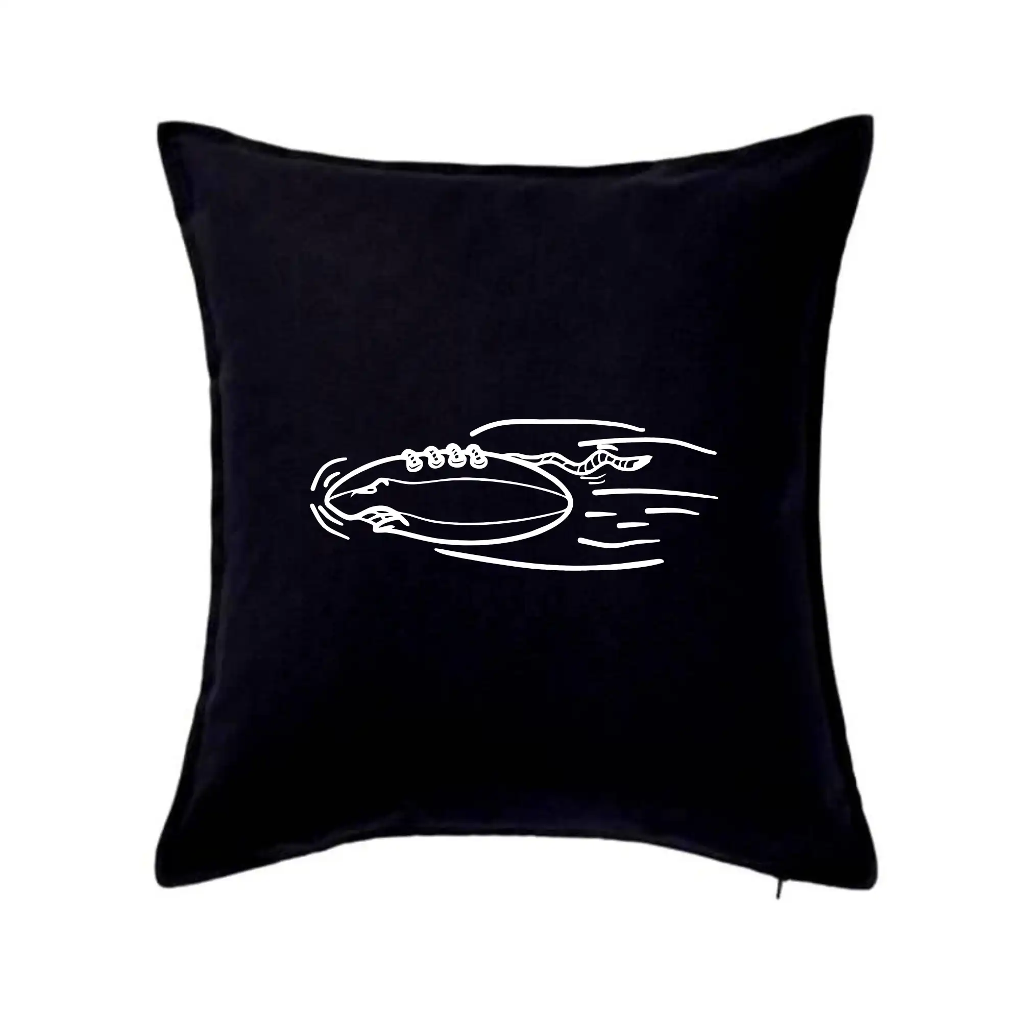 Americký fotbal letící míč