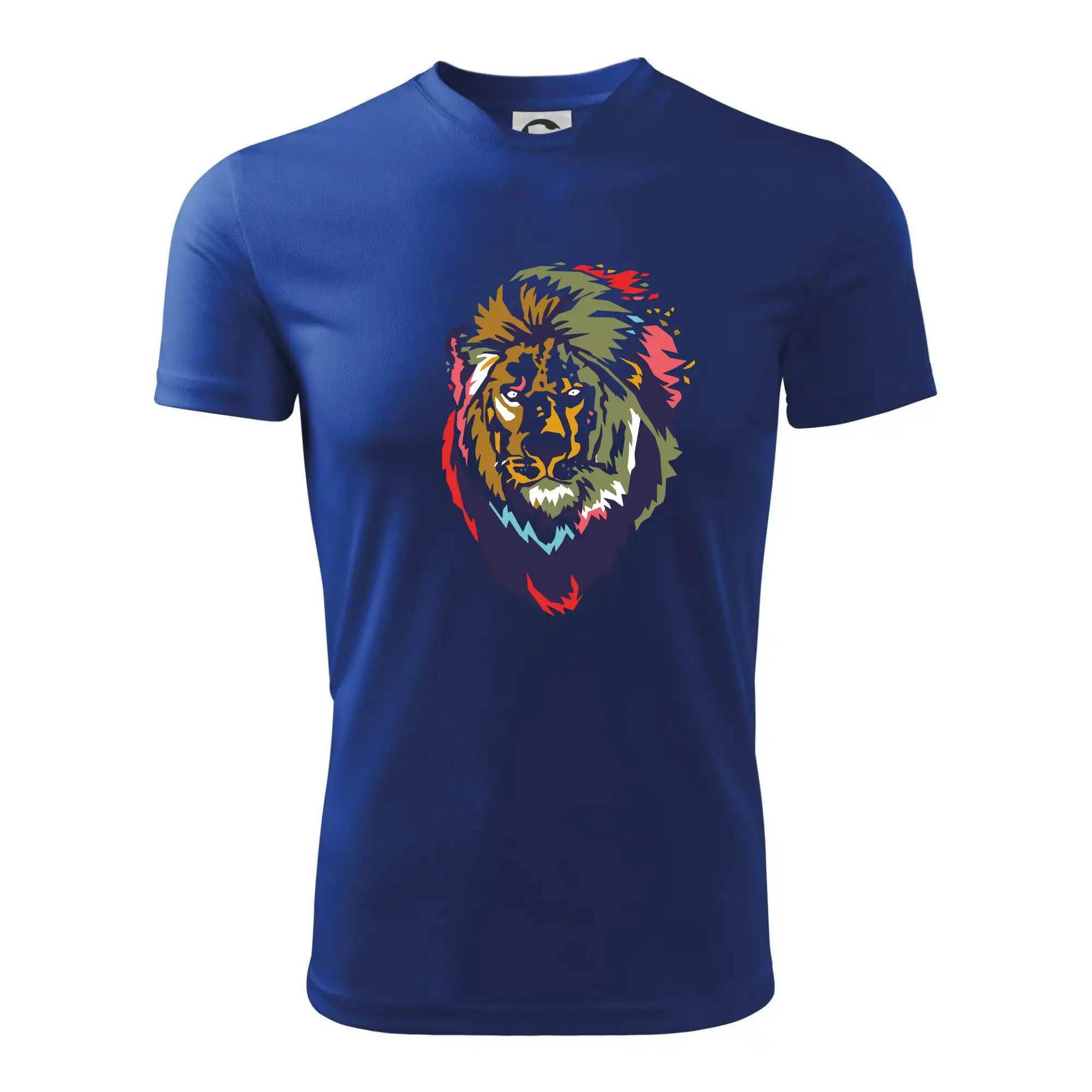 Hlava lva kreslená jednoduchá