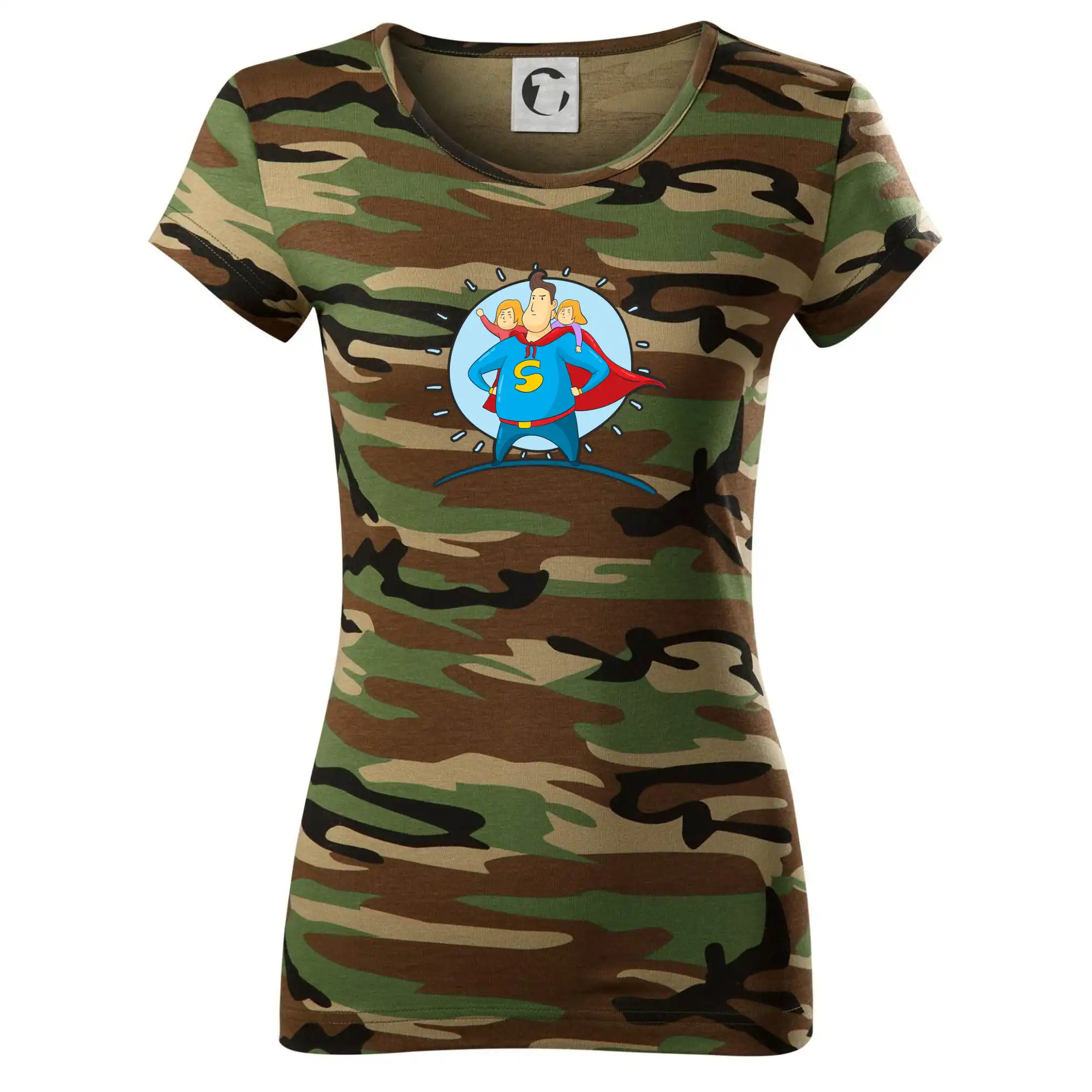 Táta superman - holka a holka