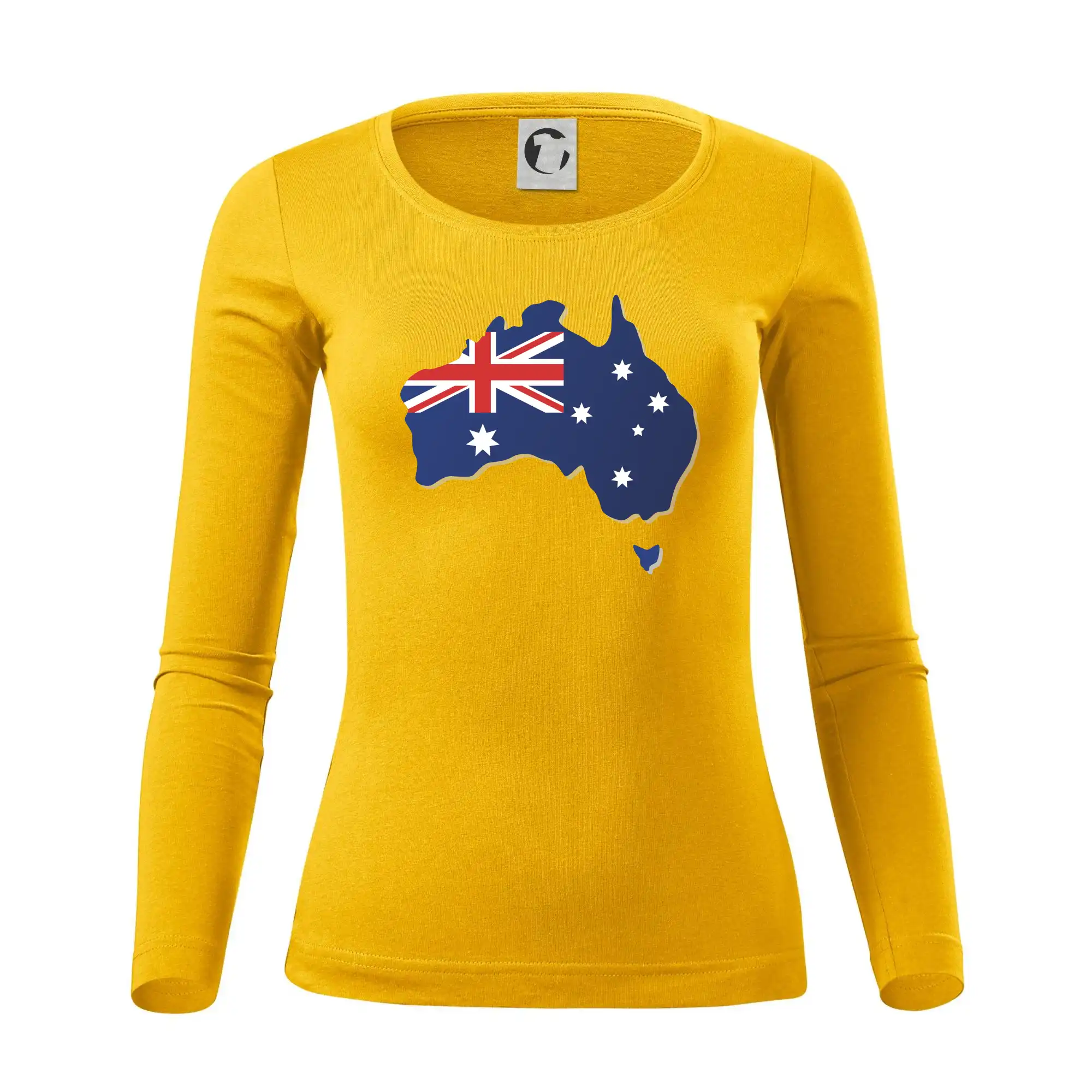 Austrálie - vlajka mapa