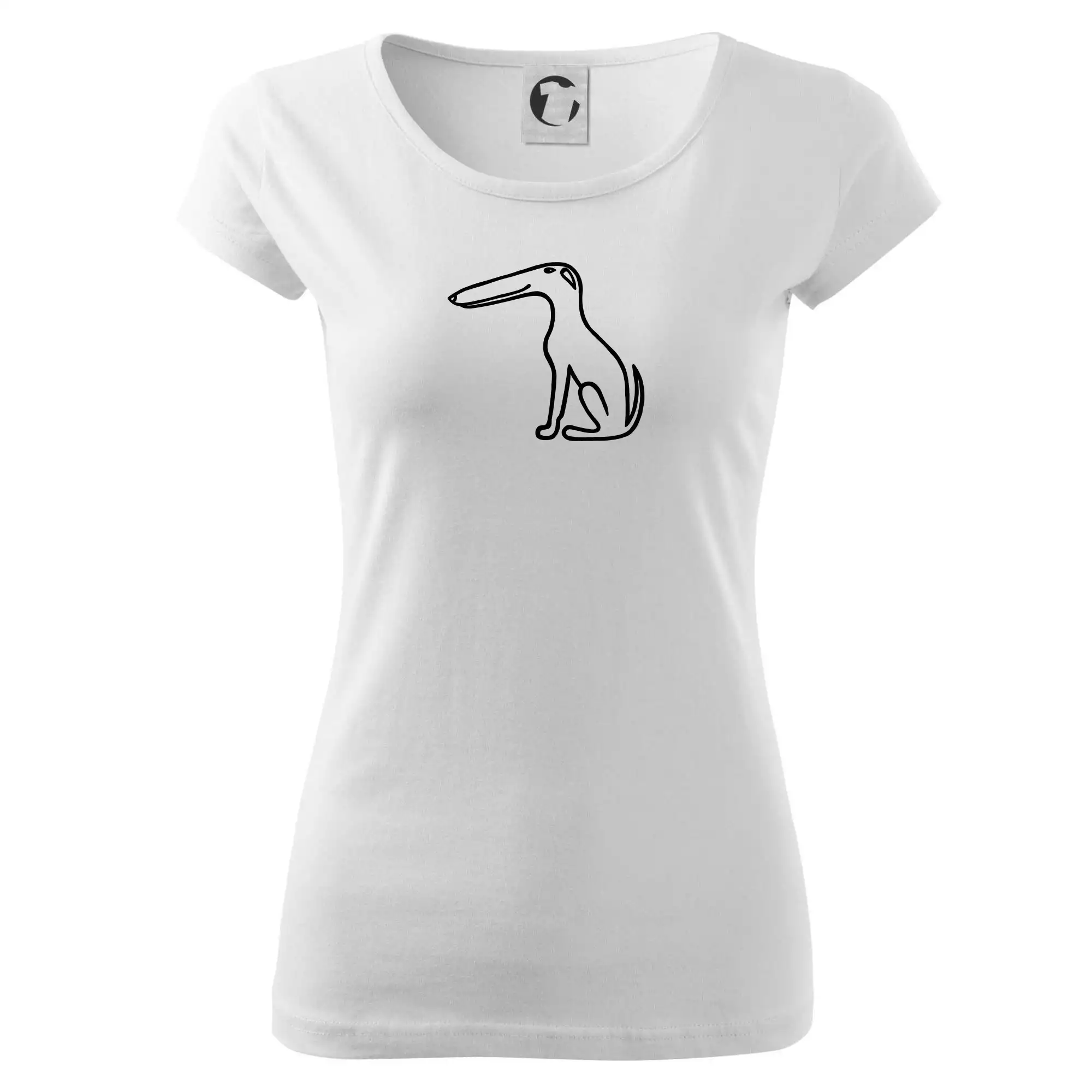 Barzoj obrys černý  (Moňas)