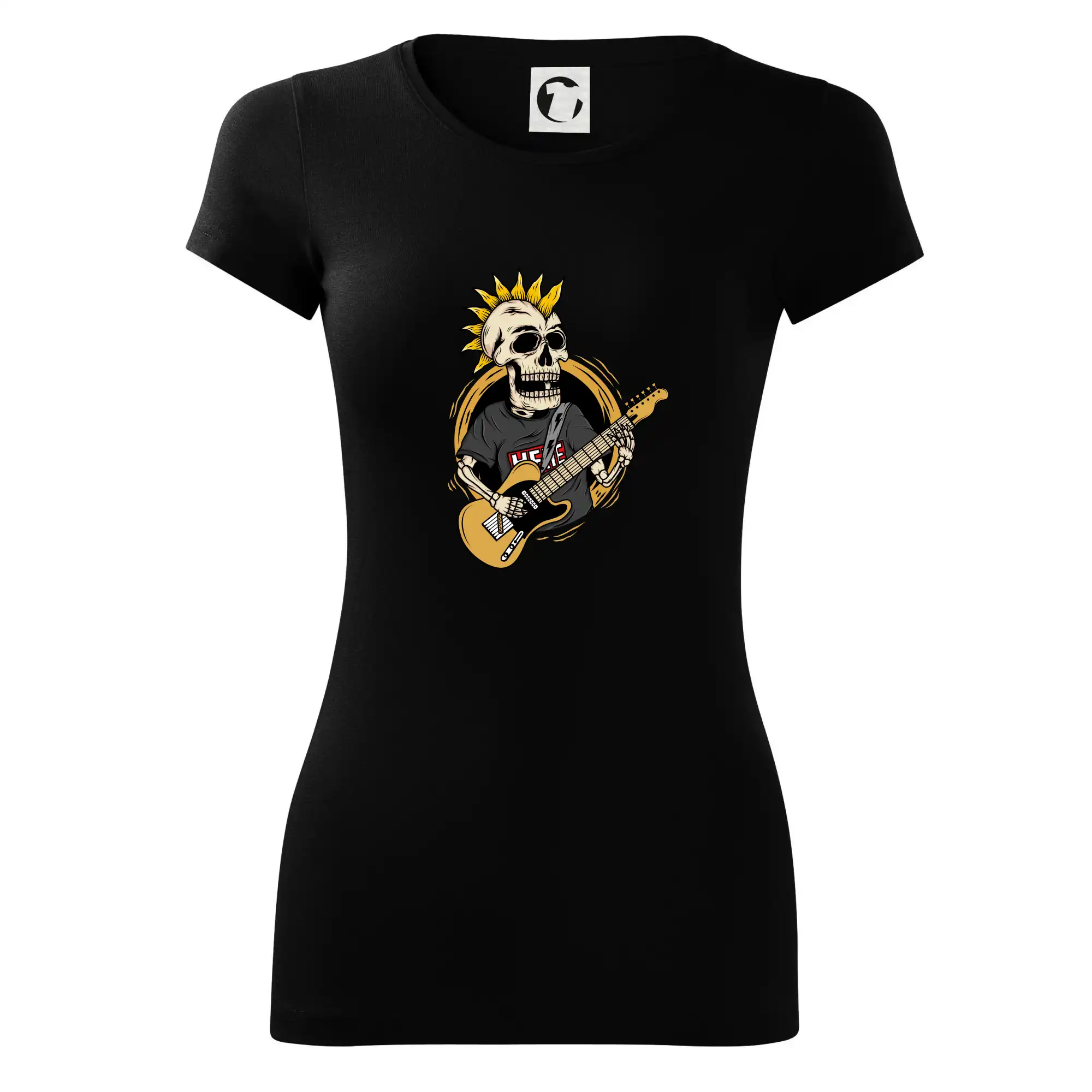 Punk rock gitarista - Dámske tričko Glance - Priliehavejší strih