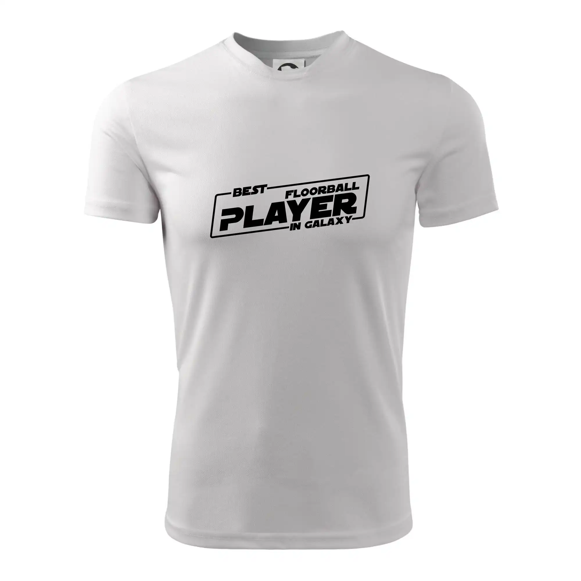 Florbalové tričká - Best floorball player in galaxy - Pánske tričko Fantasy športové