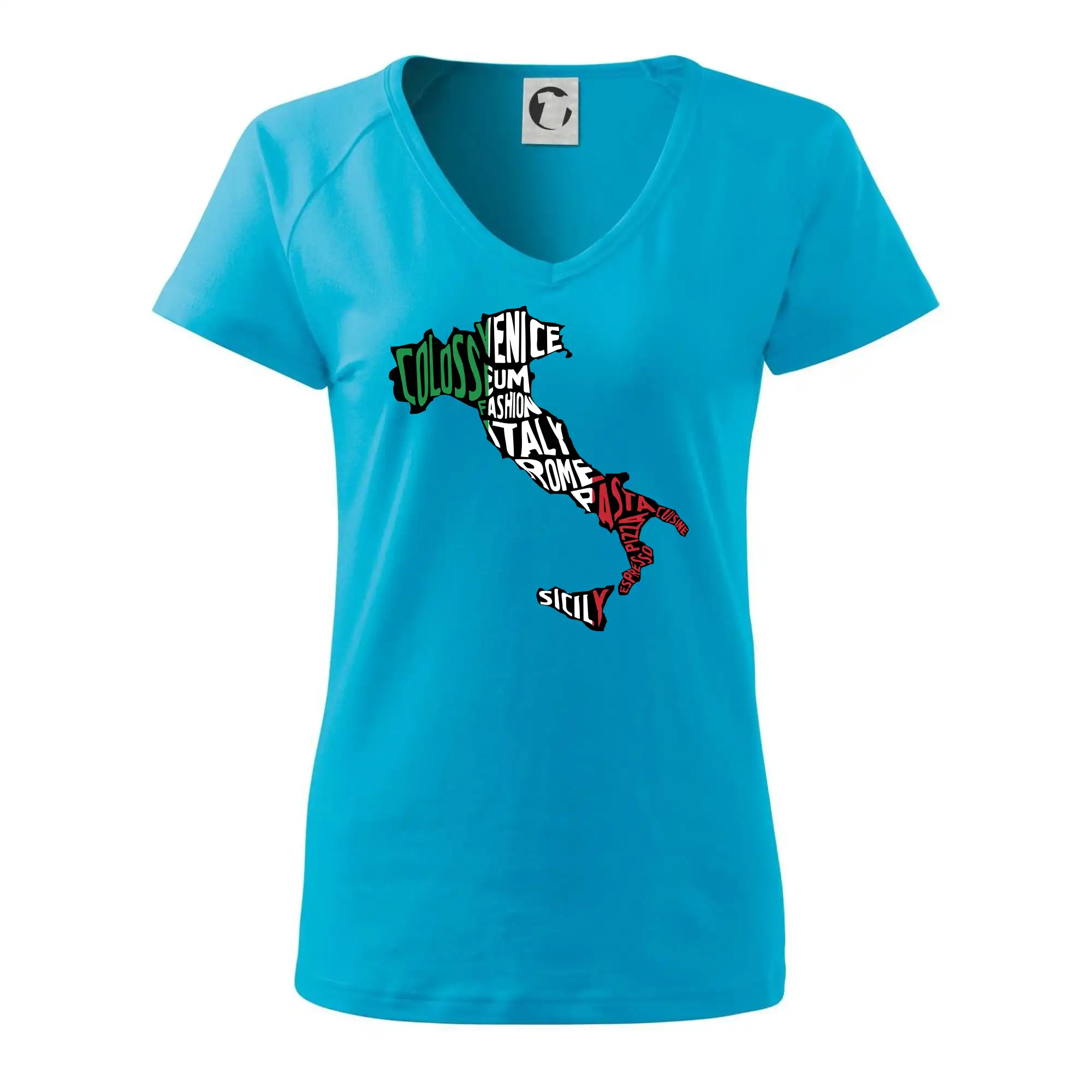 Mapy - názvy měst - Italie