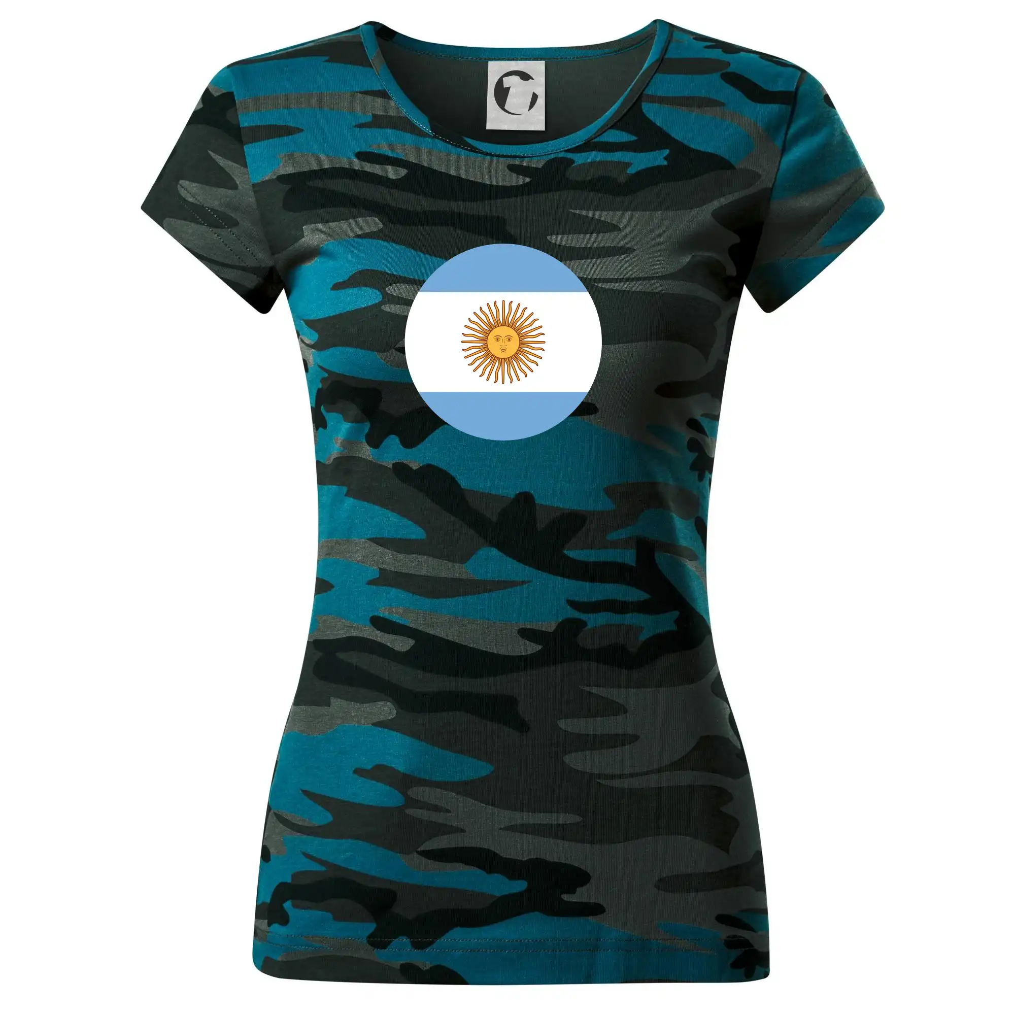 Argentina vlajka kulatá