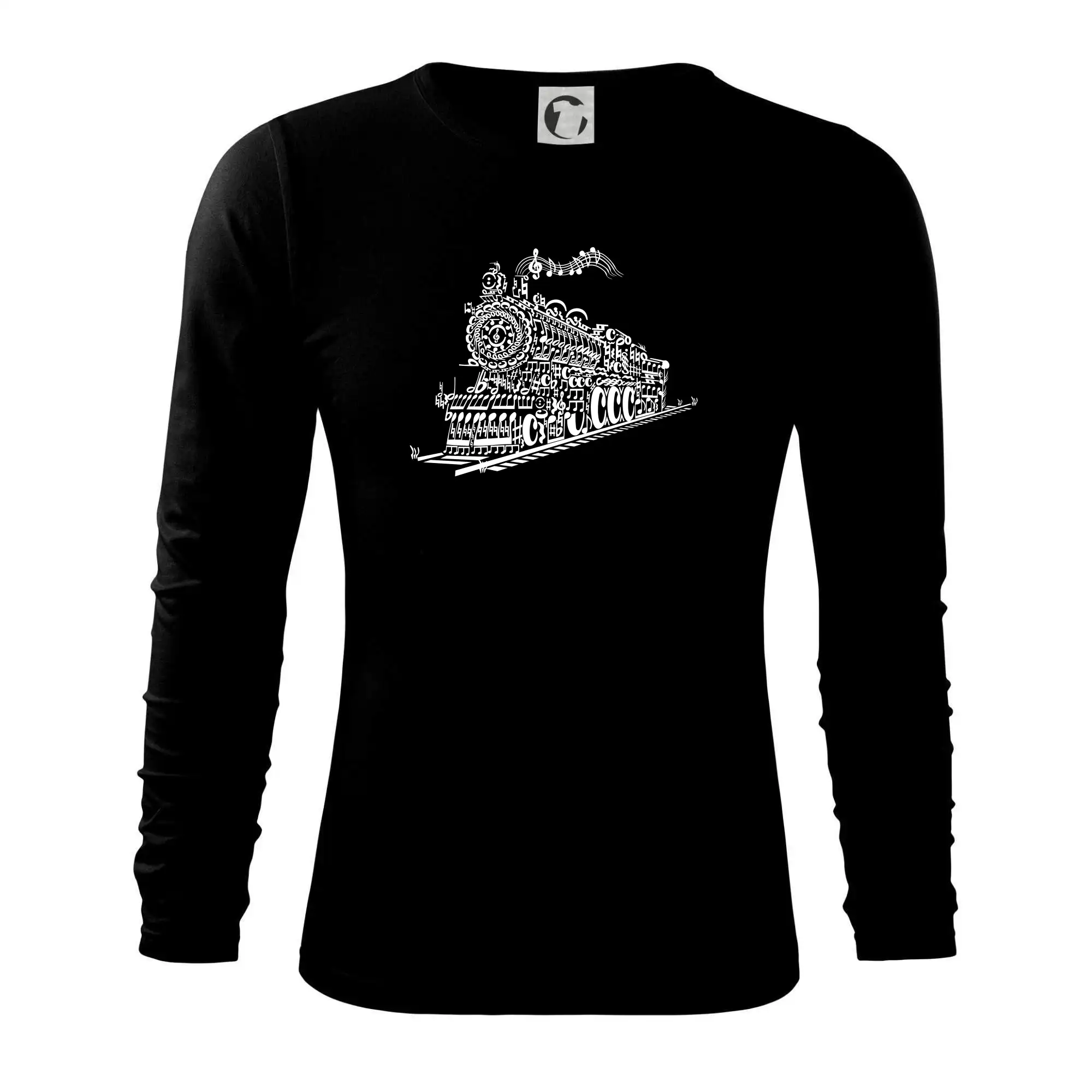 Stará lokomotiva z not