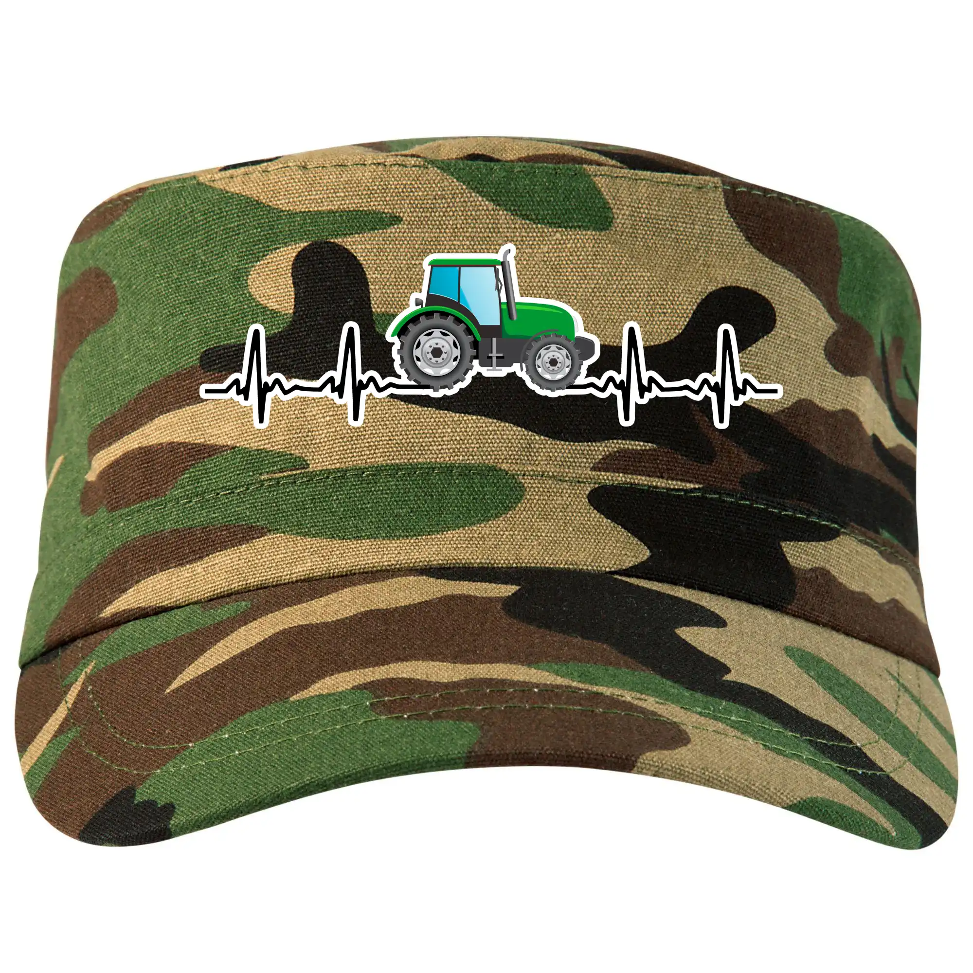 Traktor barevný ekg