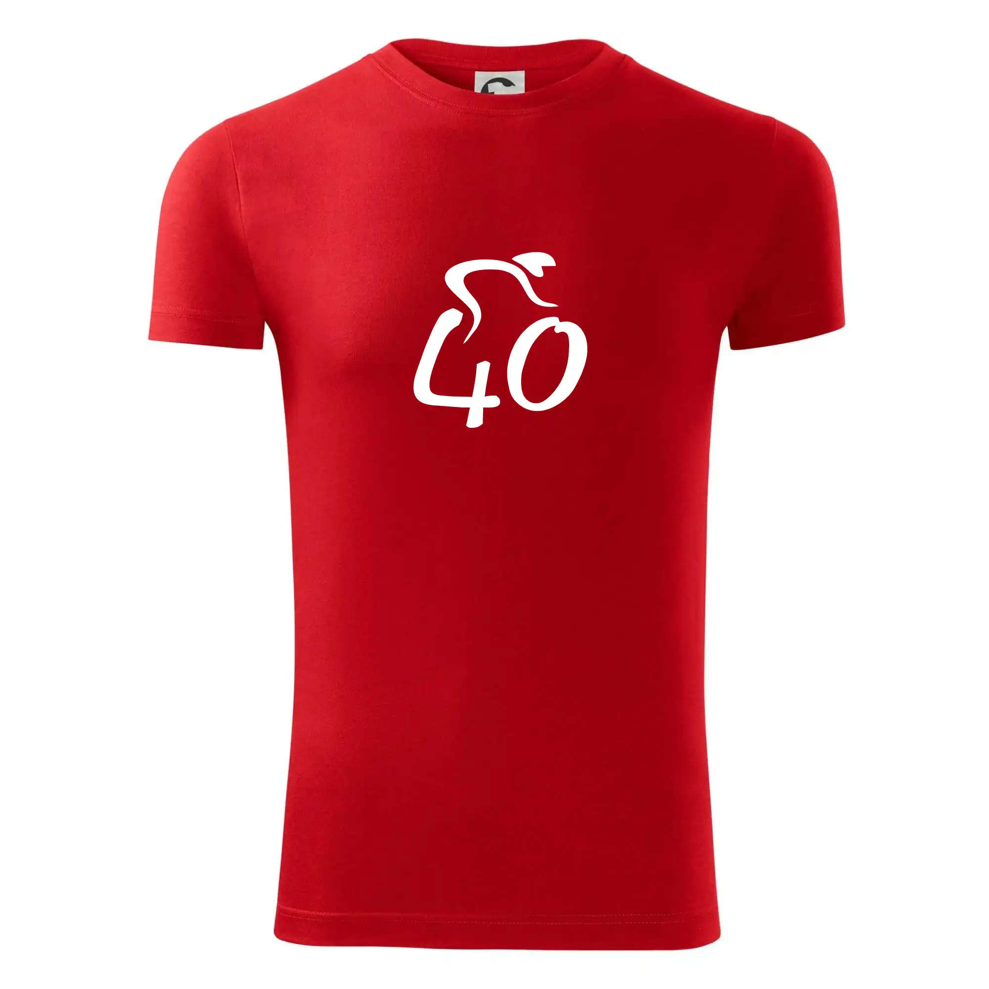 Cyklista slaví čtyřicítku (40)