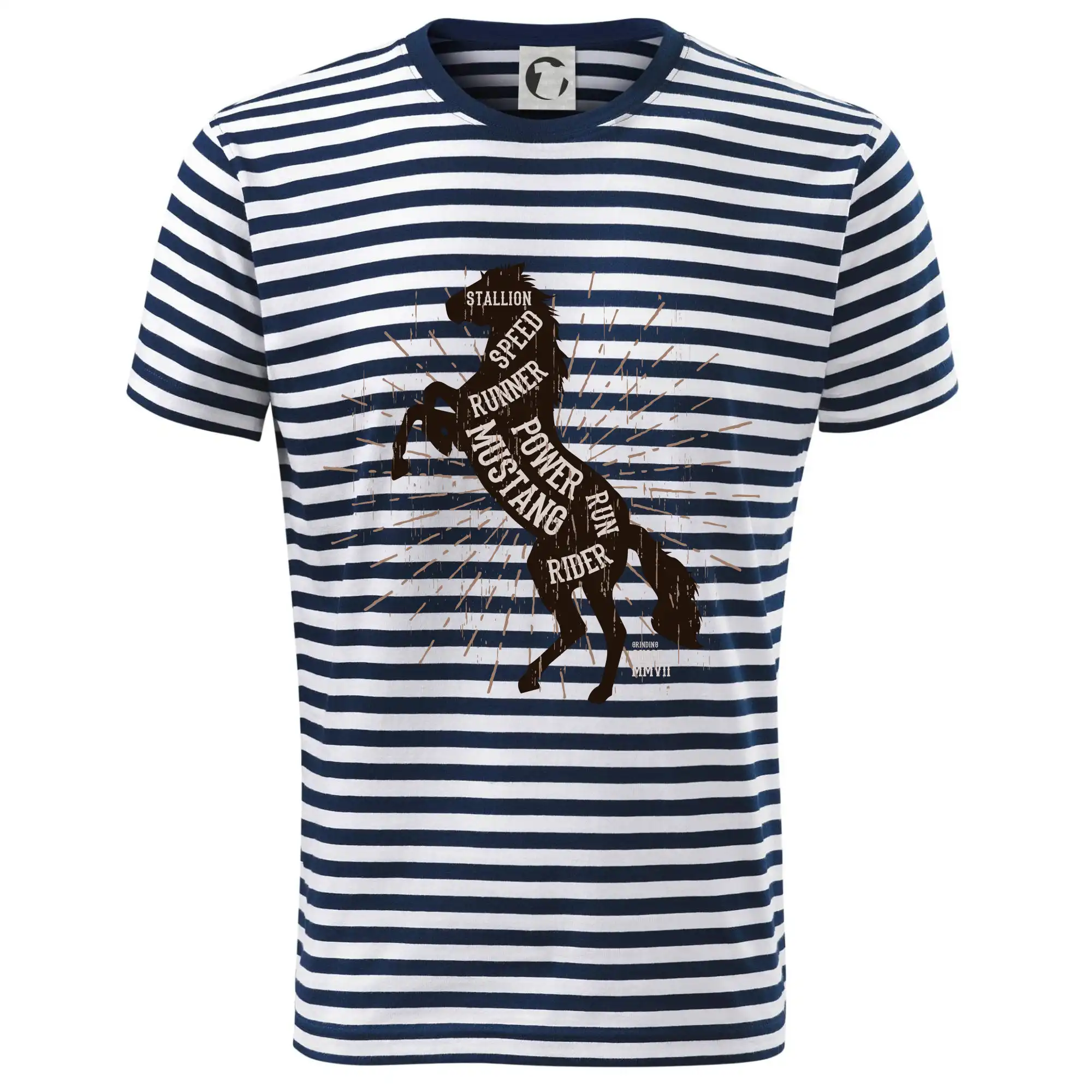 Tričká s koňmi - Horse mustang - Dětské triko na vodu