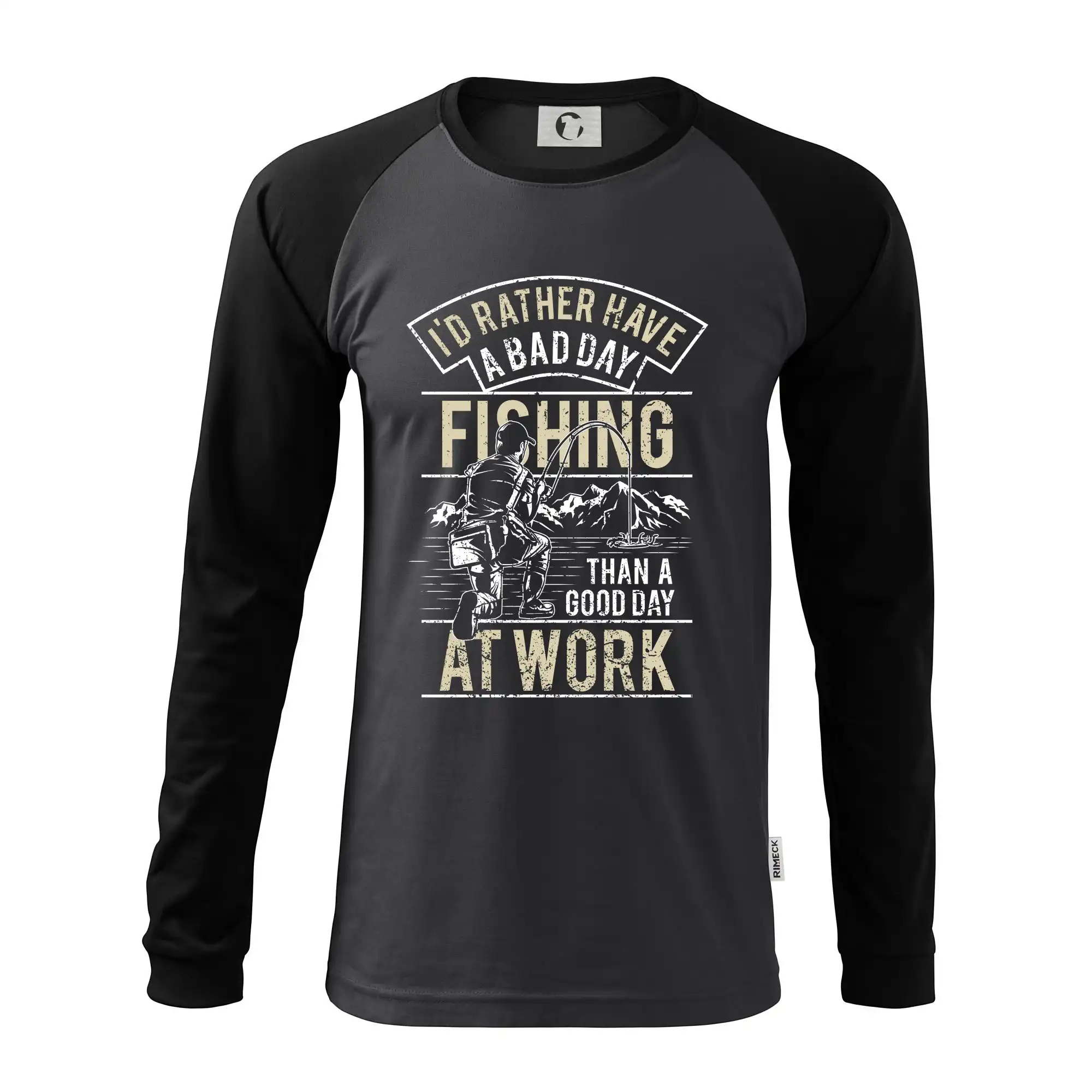 Fishing at work