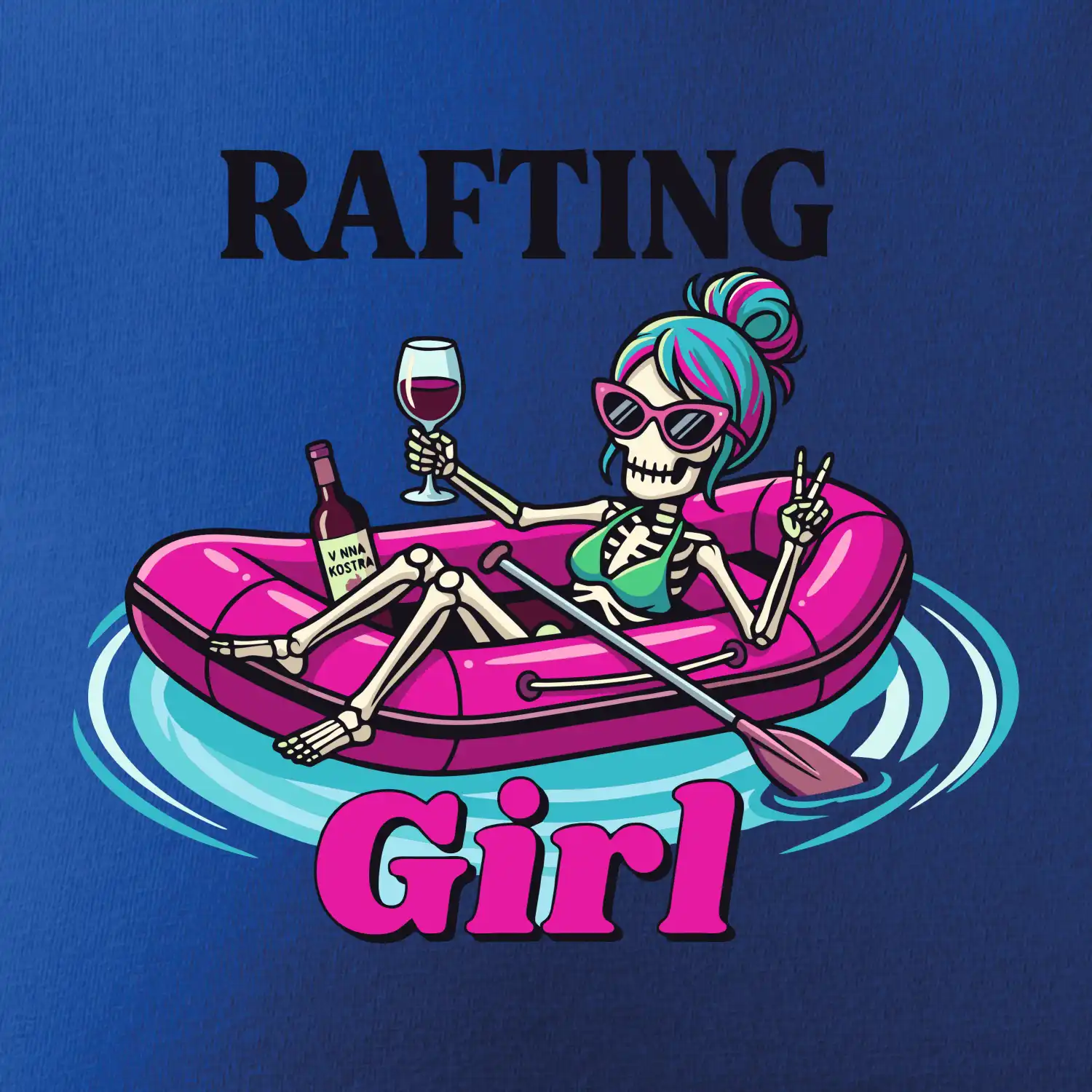 Rafting girl