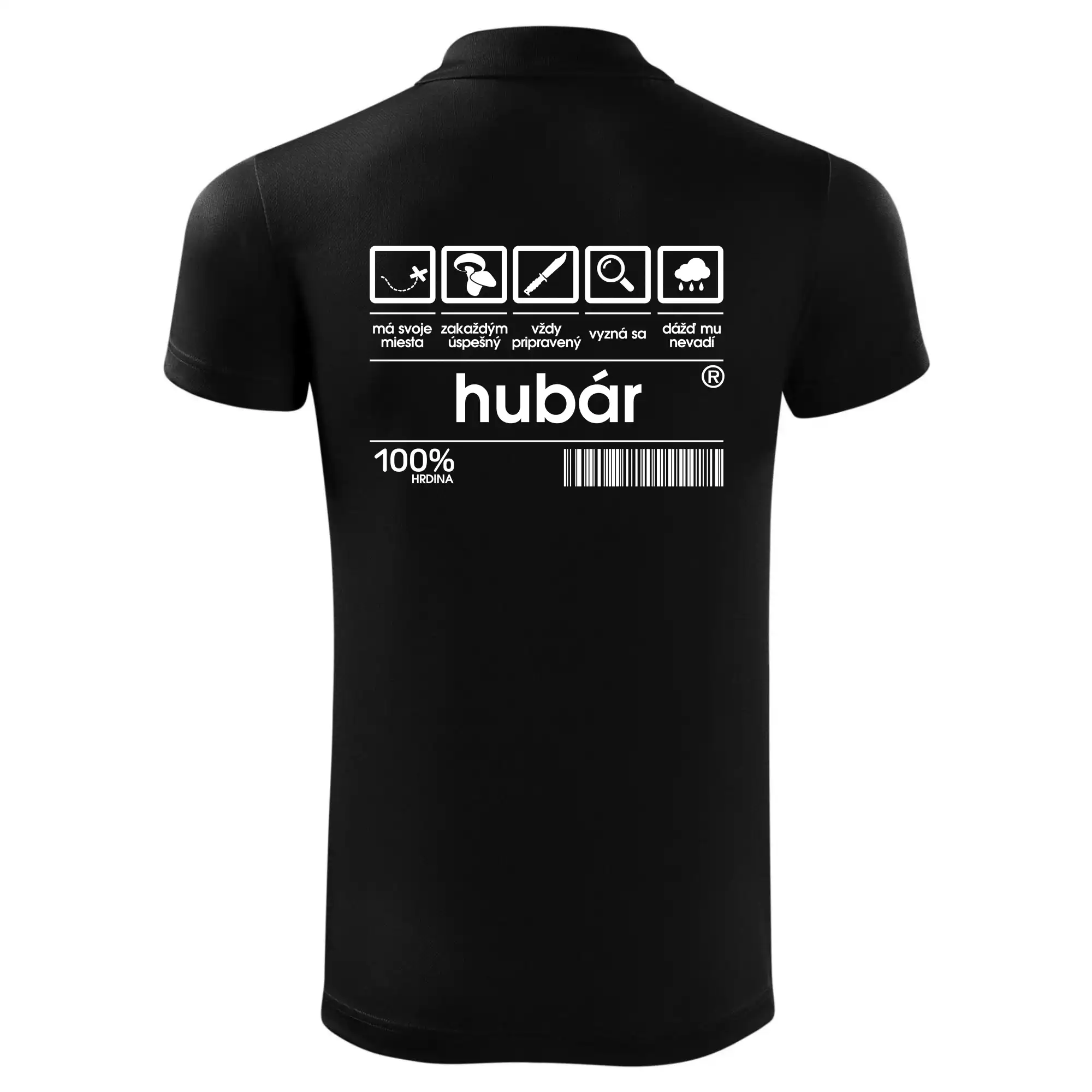 Čiarový kód - Hubár