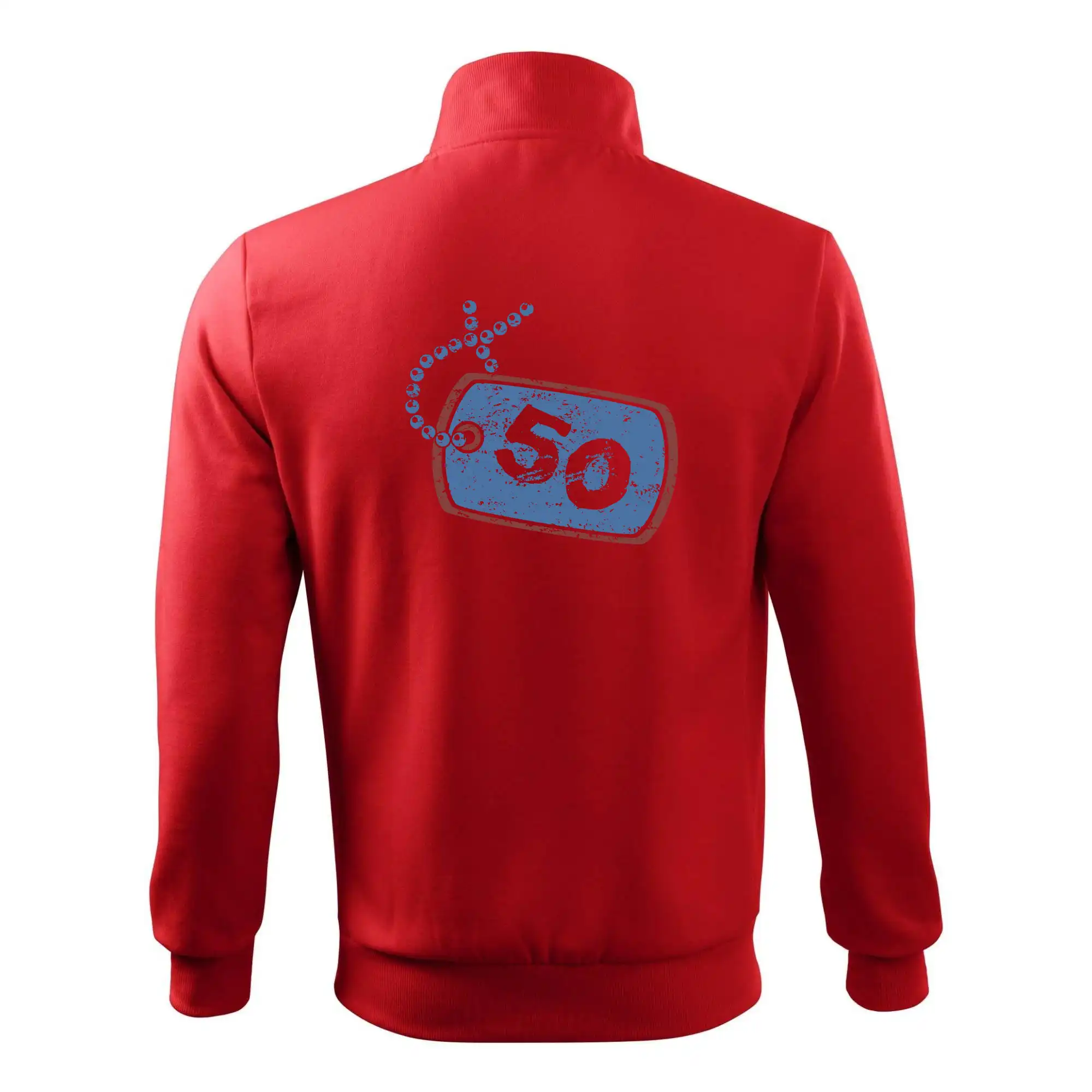 50 na krku štítek