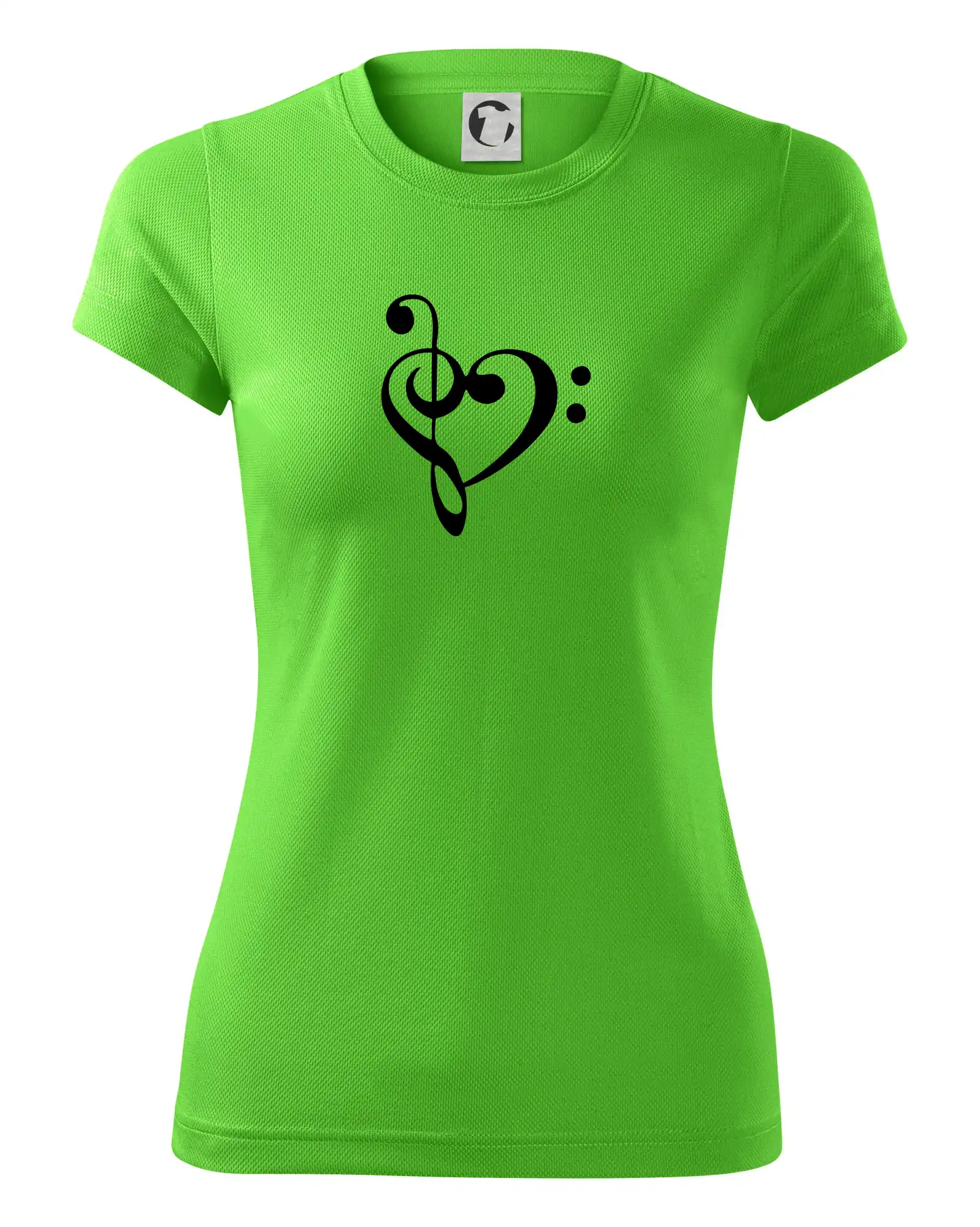 Houslový klíč srdce