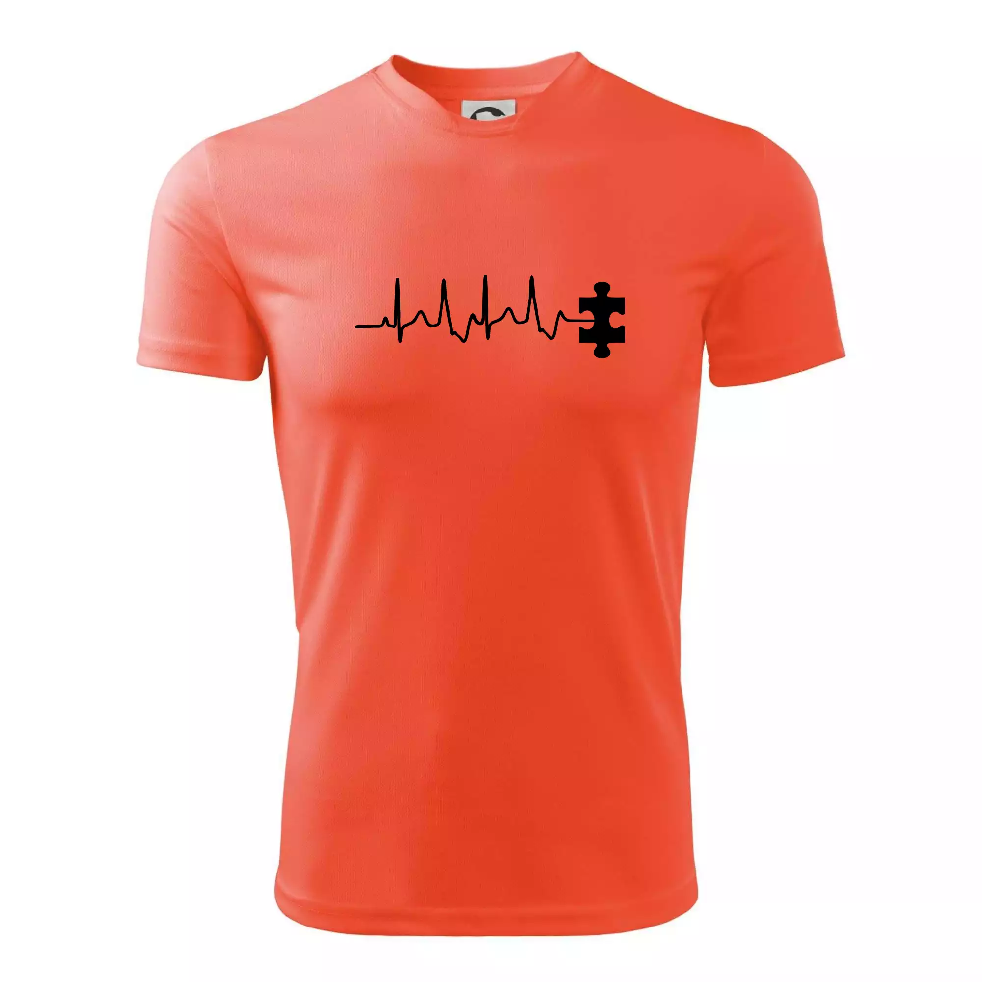 EKG puzzle rozpojené