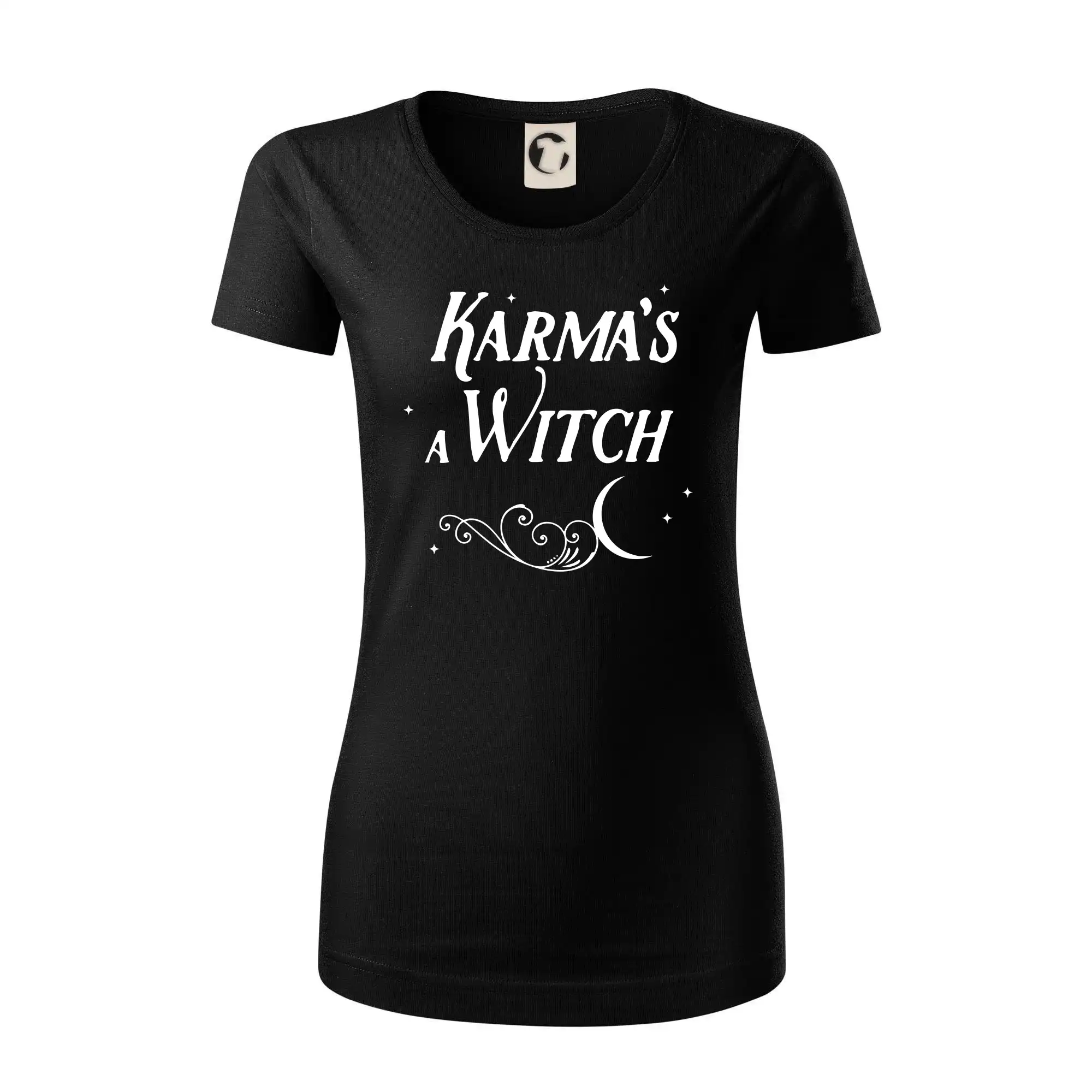 Karma's a Witch - nápis