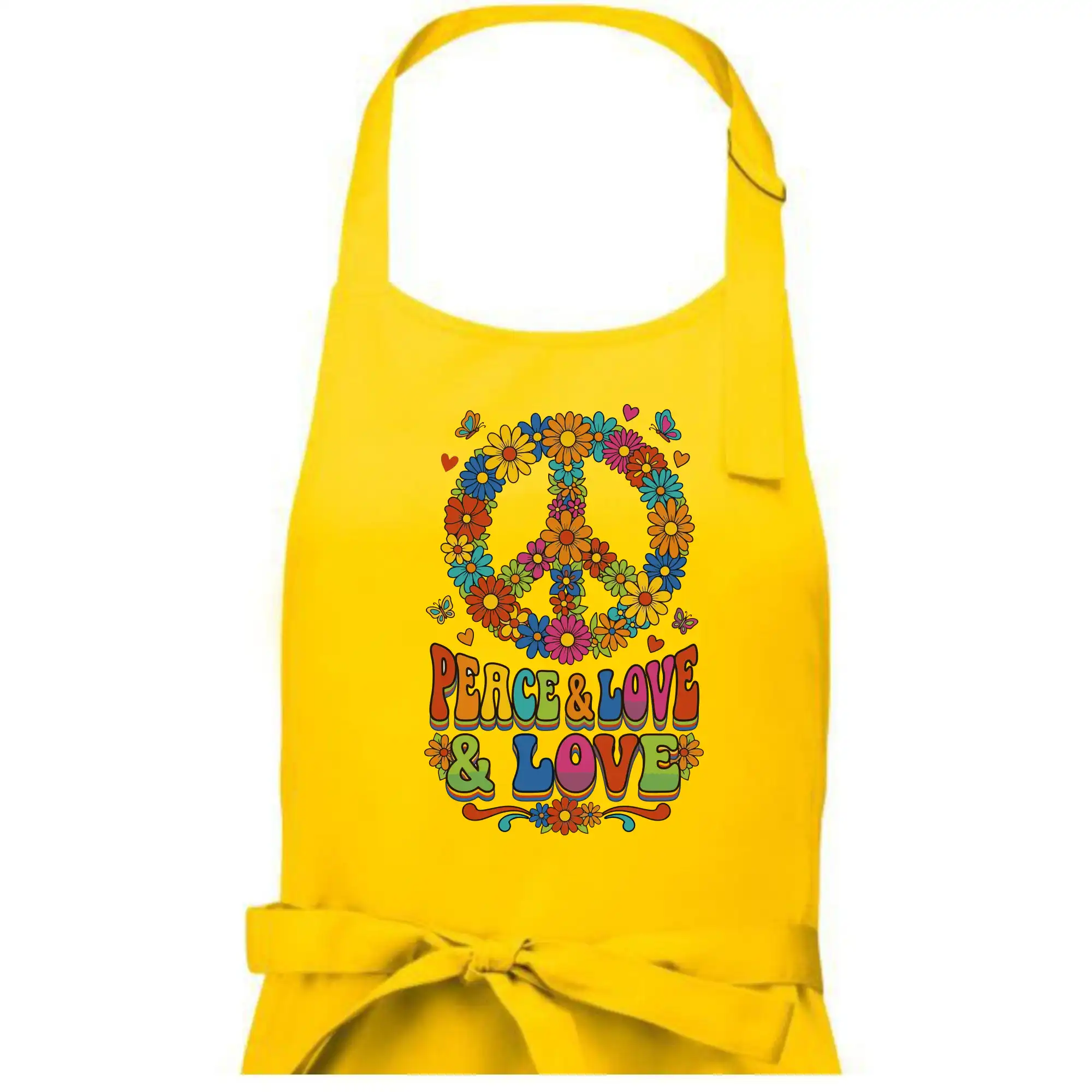 Peace and love - na výšku s květy