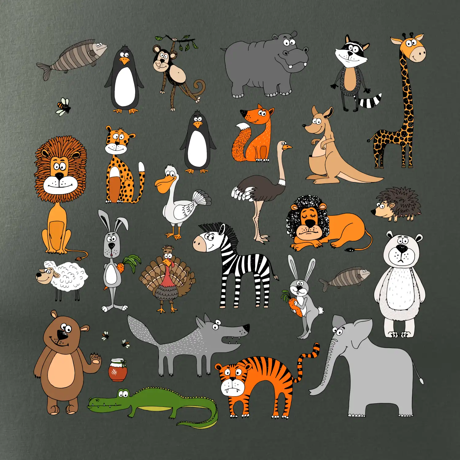 Zvířátka na triku