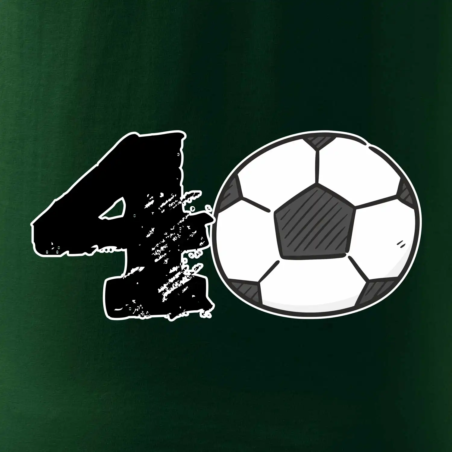 Fotbal kulaté narozeniny 40