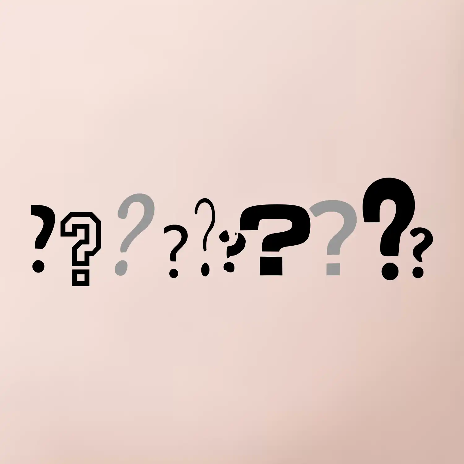 Otazníky ???? když prostě nevíš