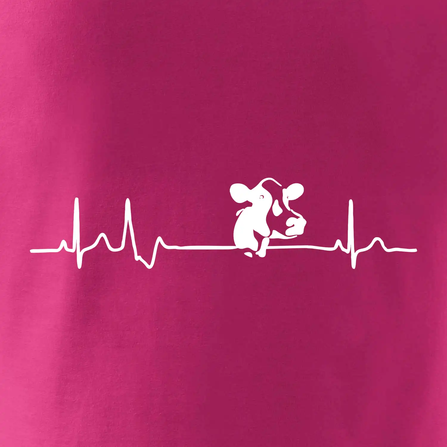 Kráva EKG