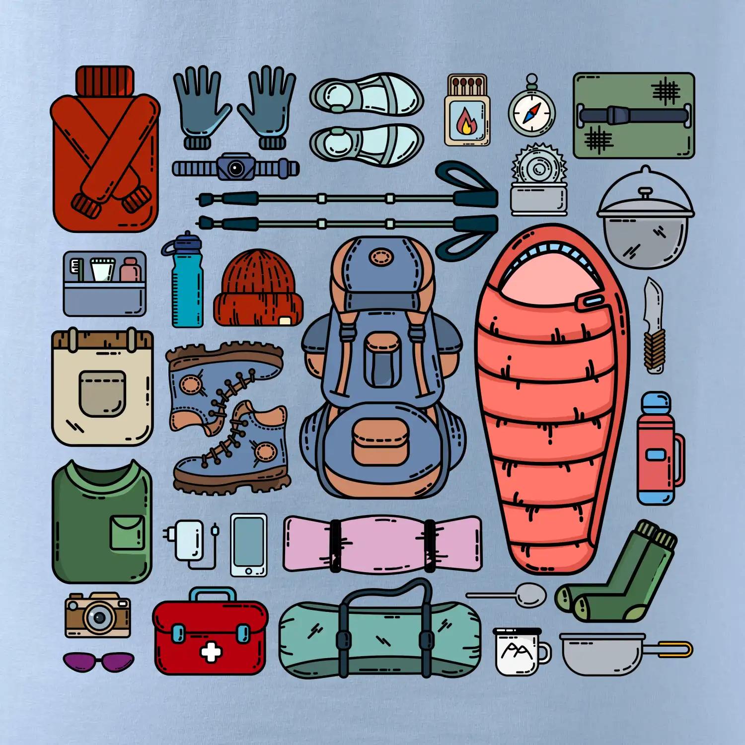 Co si sbalit na kempovani?