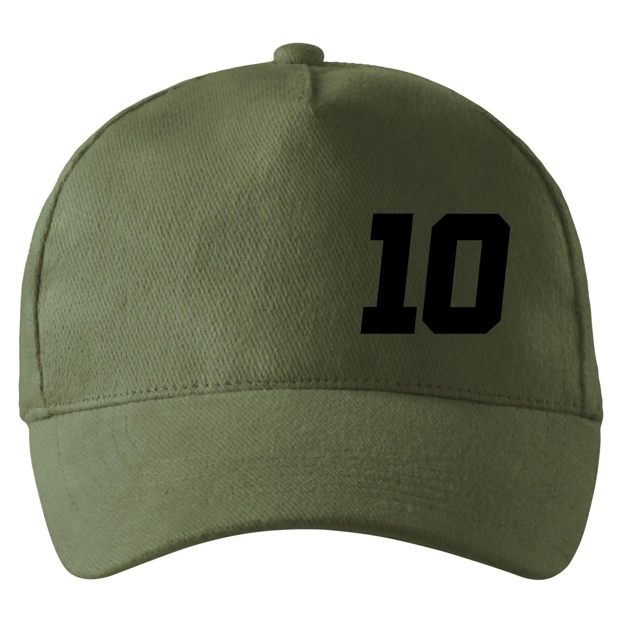 Tričká pre futbalistov - Šiltovka s vlastným číslom - Šiltovka so zahnutým šiltom a mosaznou sponou