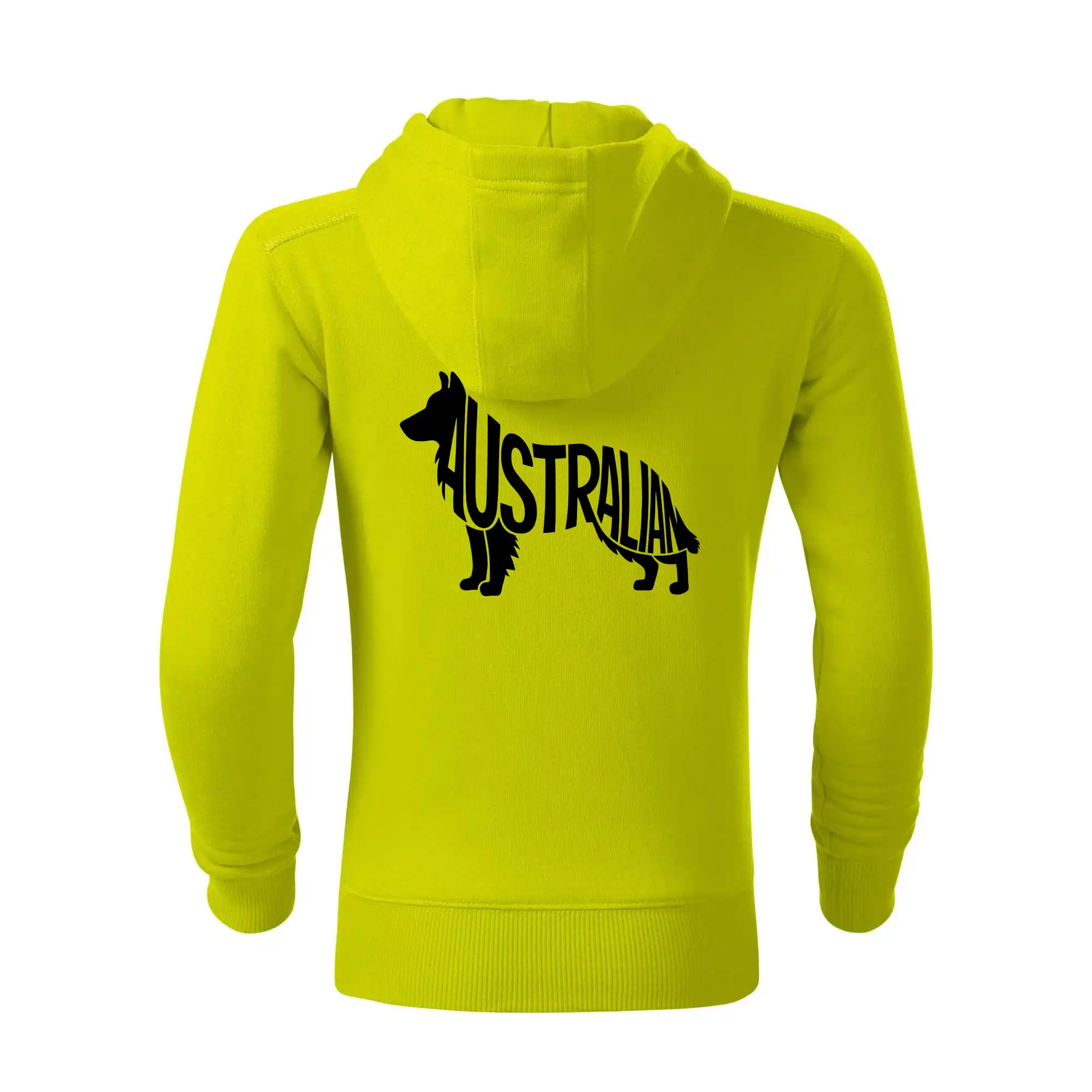 Australský Ovčák - nápis v těle