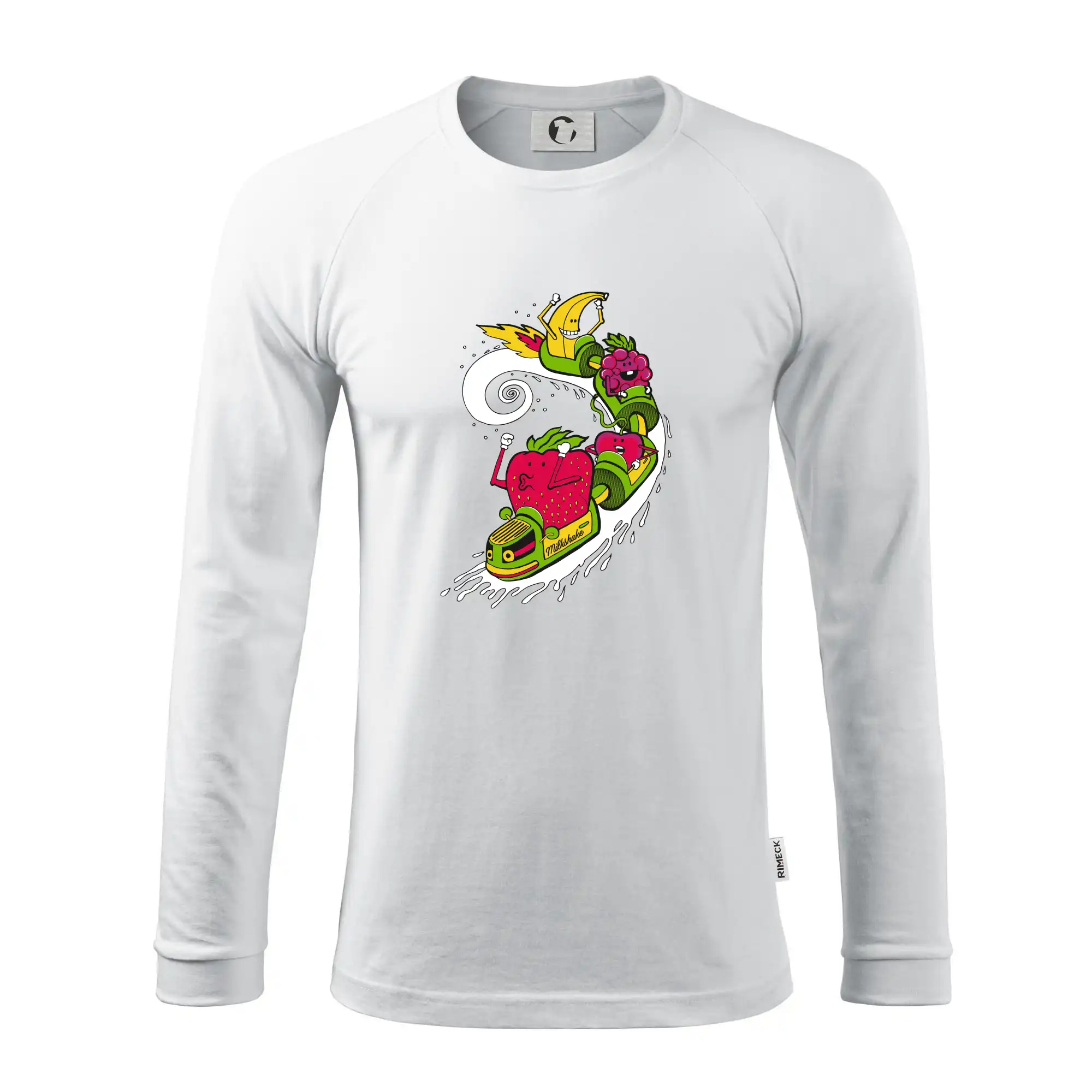 Milkshake vlak kreslený (Pecka design)