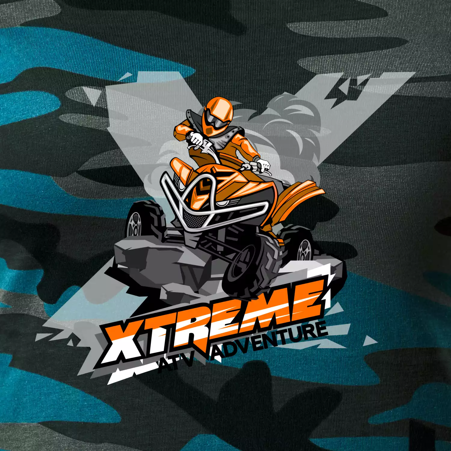 ATV čtyřkolka Xtreme oranžová