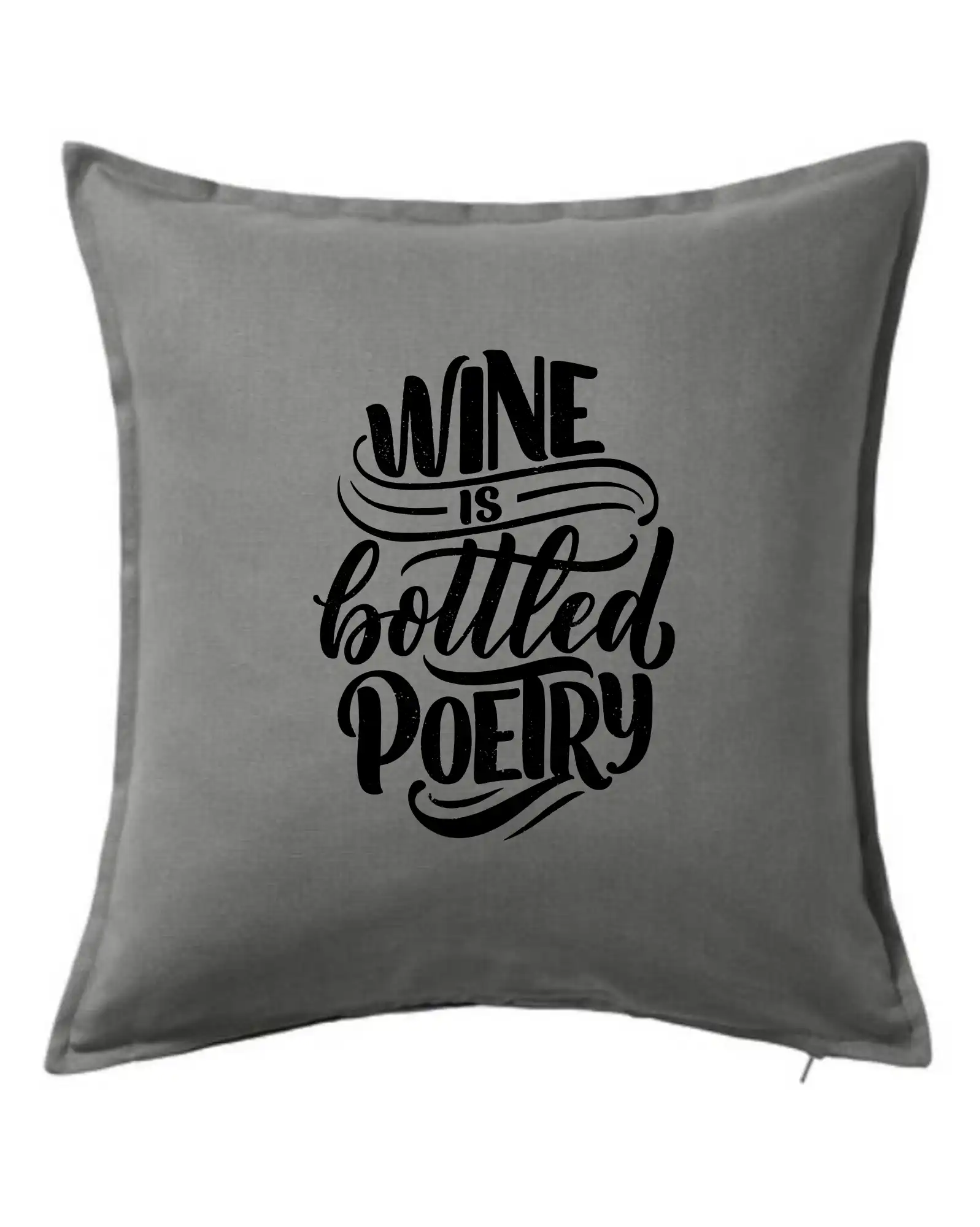 Wine is bottled poetry