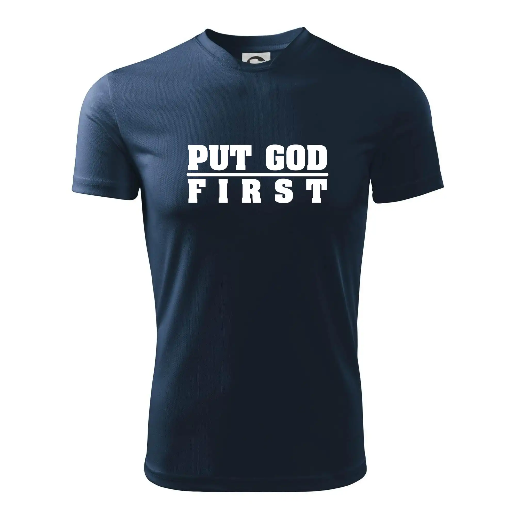 Put God first tlustý nápis