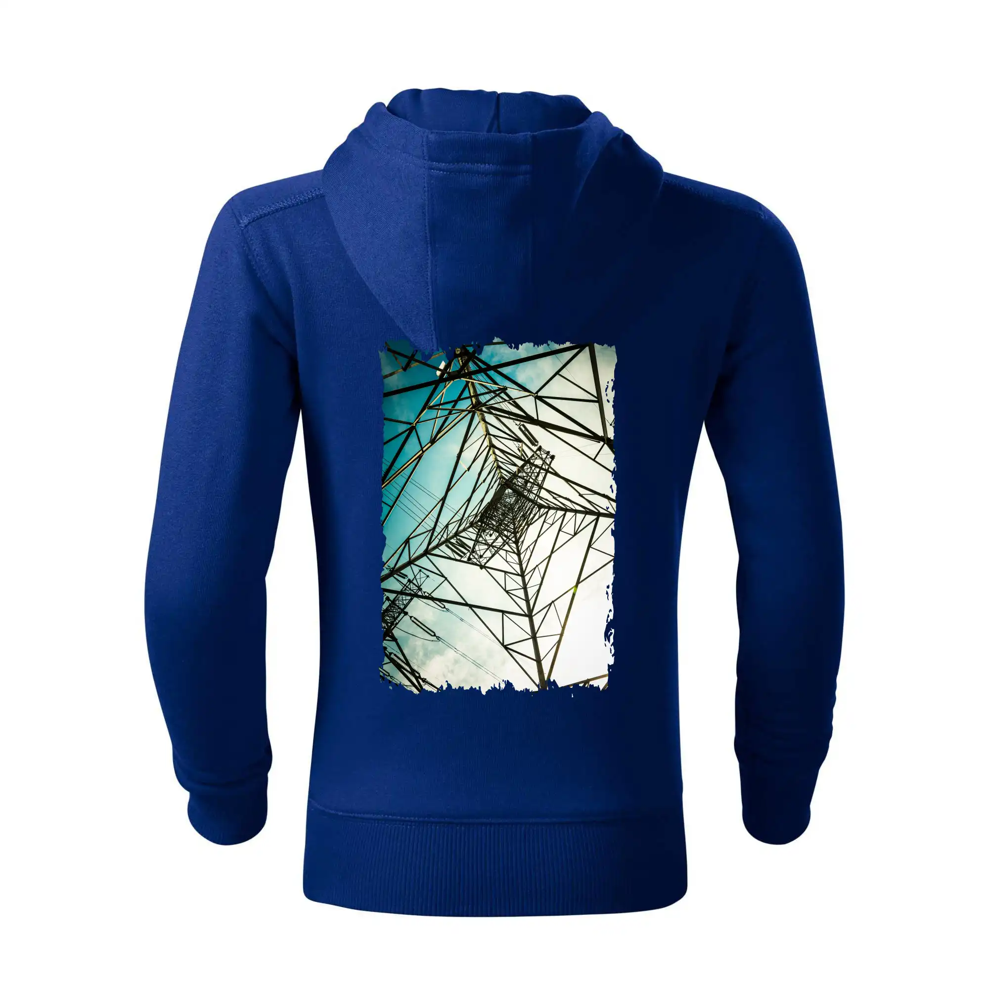 Barevné nebe - stožáry vysokého napětí