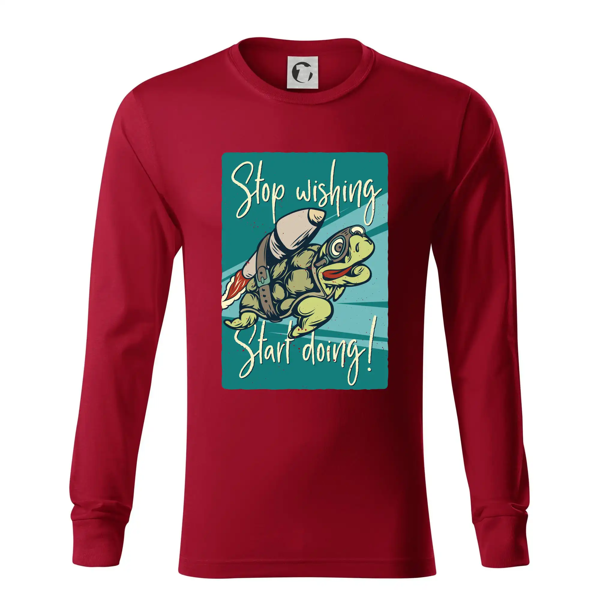 Stop wishing start doing želva