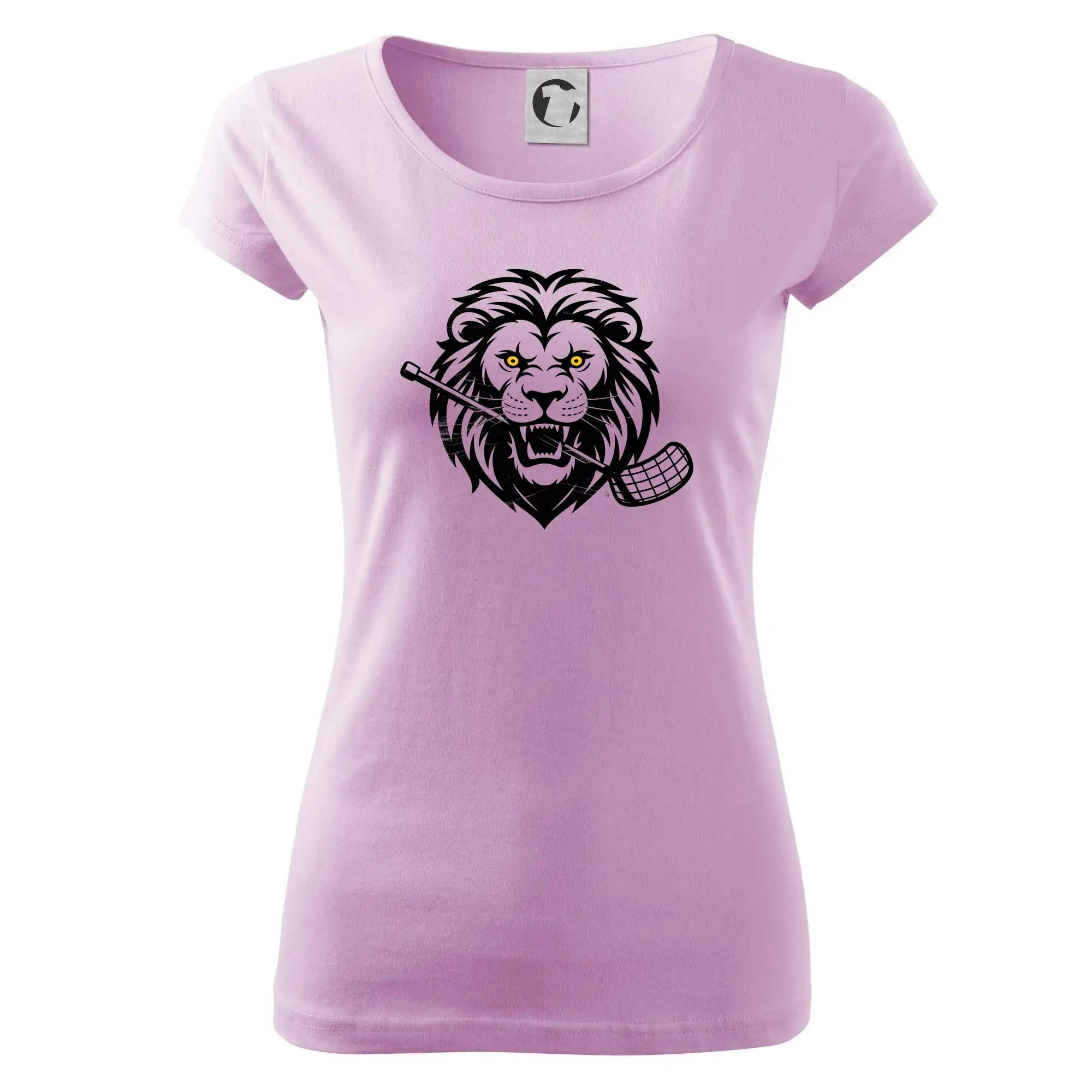 Floorball - Lev s hokejkou v tlamě