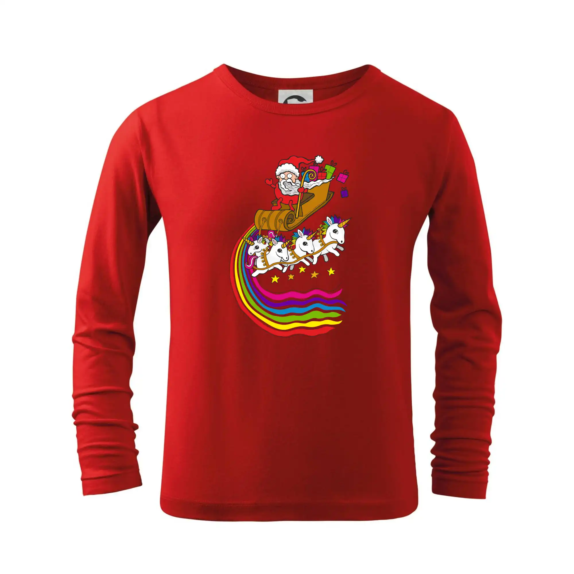 Santa a jednorožci (Pecka design)