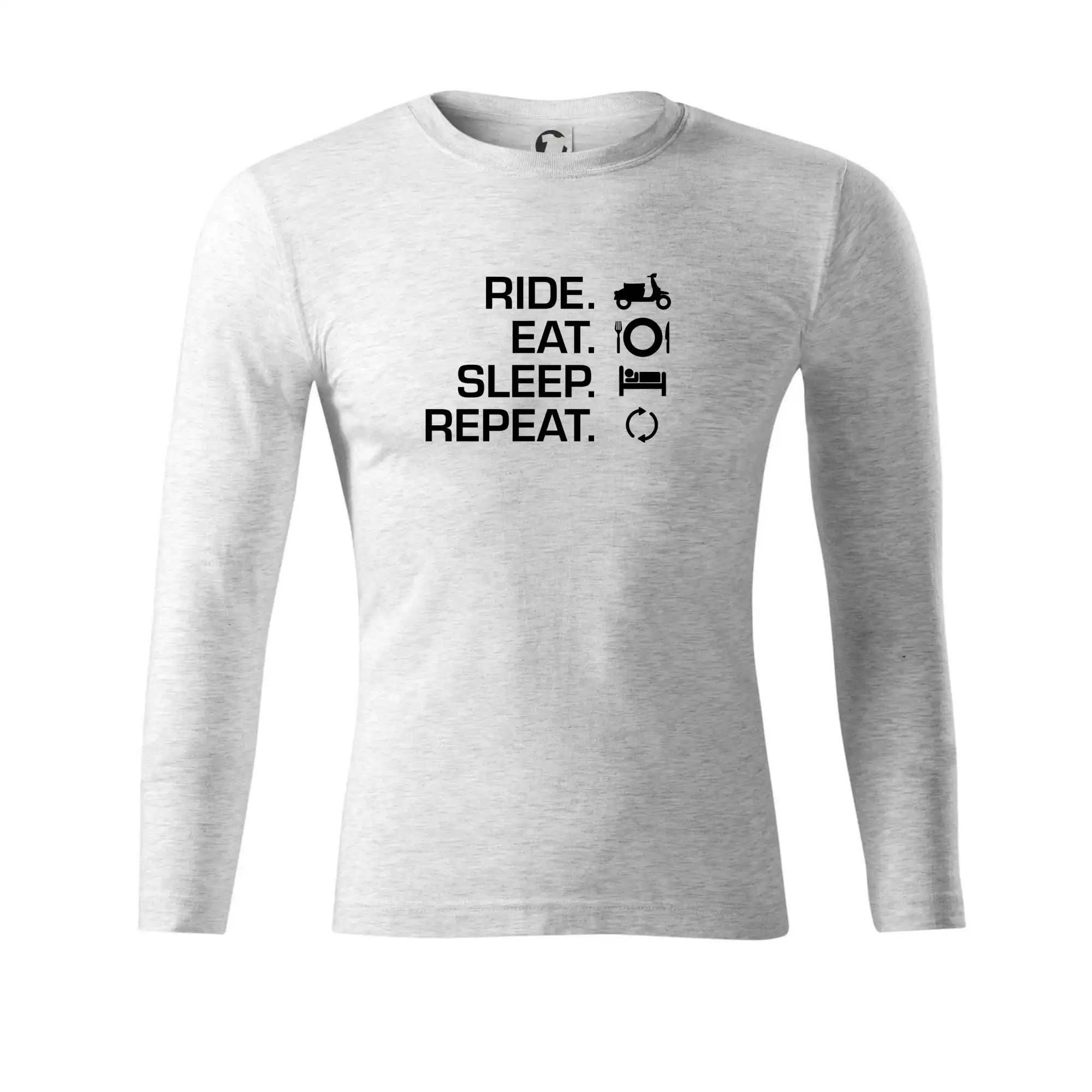 Ride Eat Sleep Repeat moto skútr