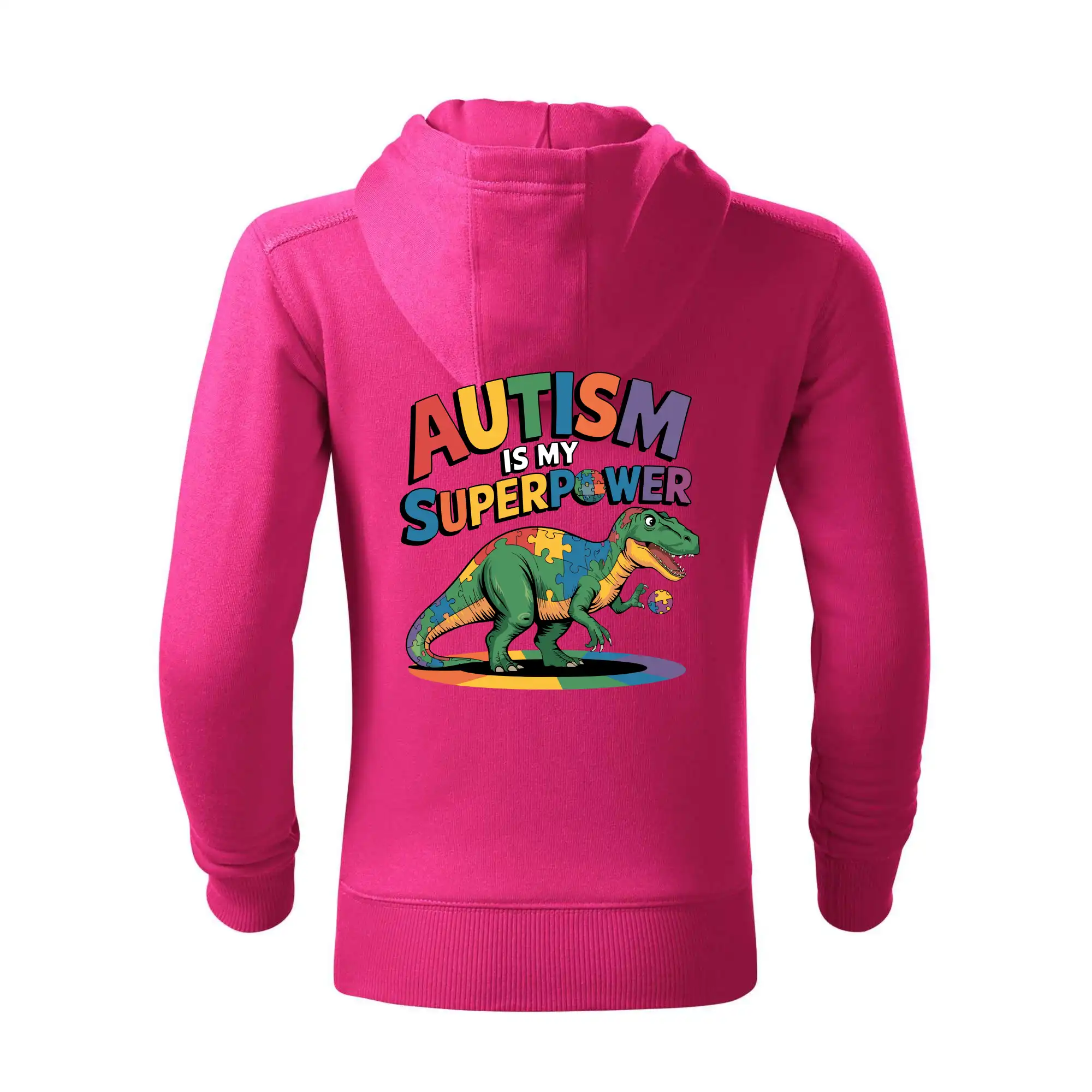 Stojící Rex Autism is my superpower