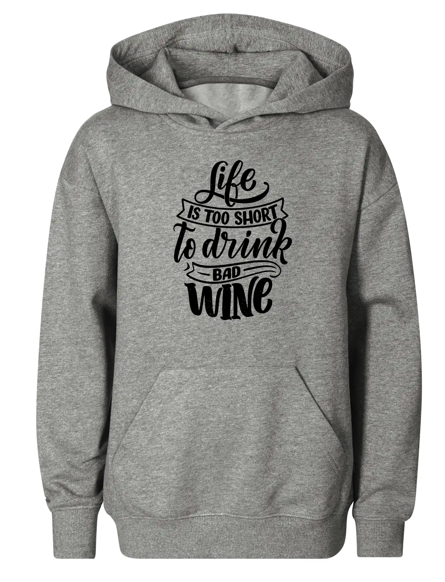 Life is a short to drink bad wine psací