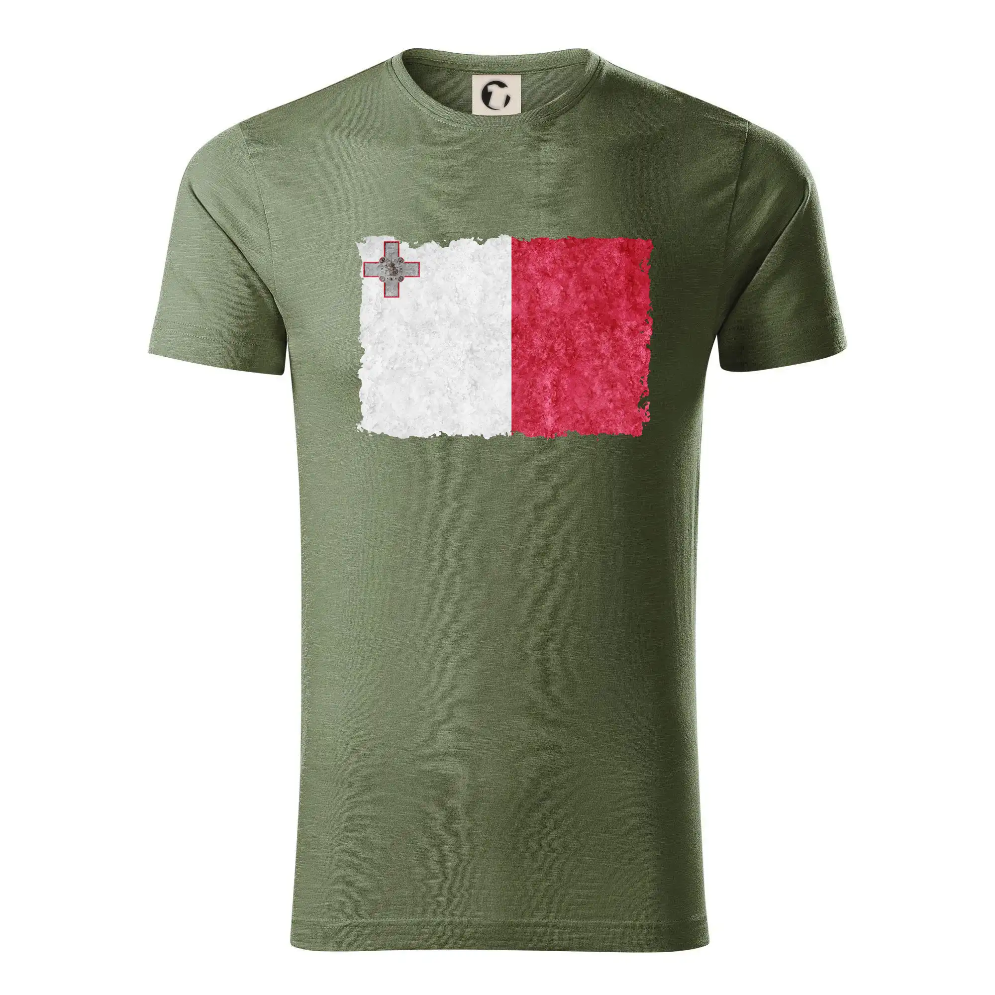 Vlajka Malta okousaná