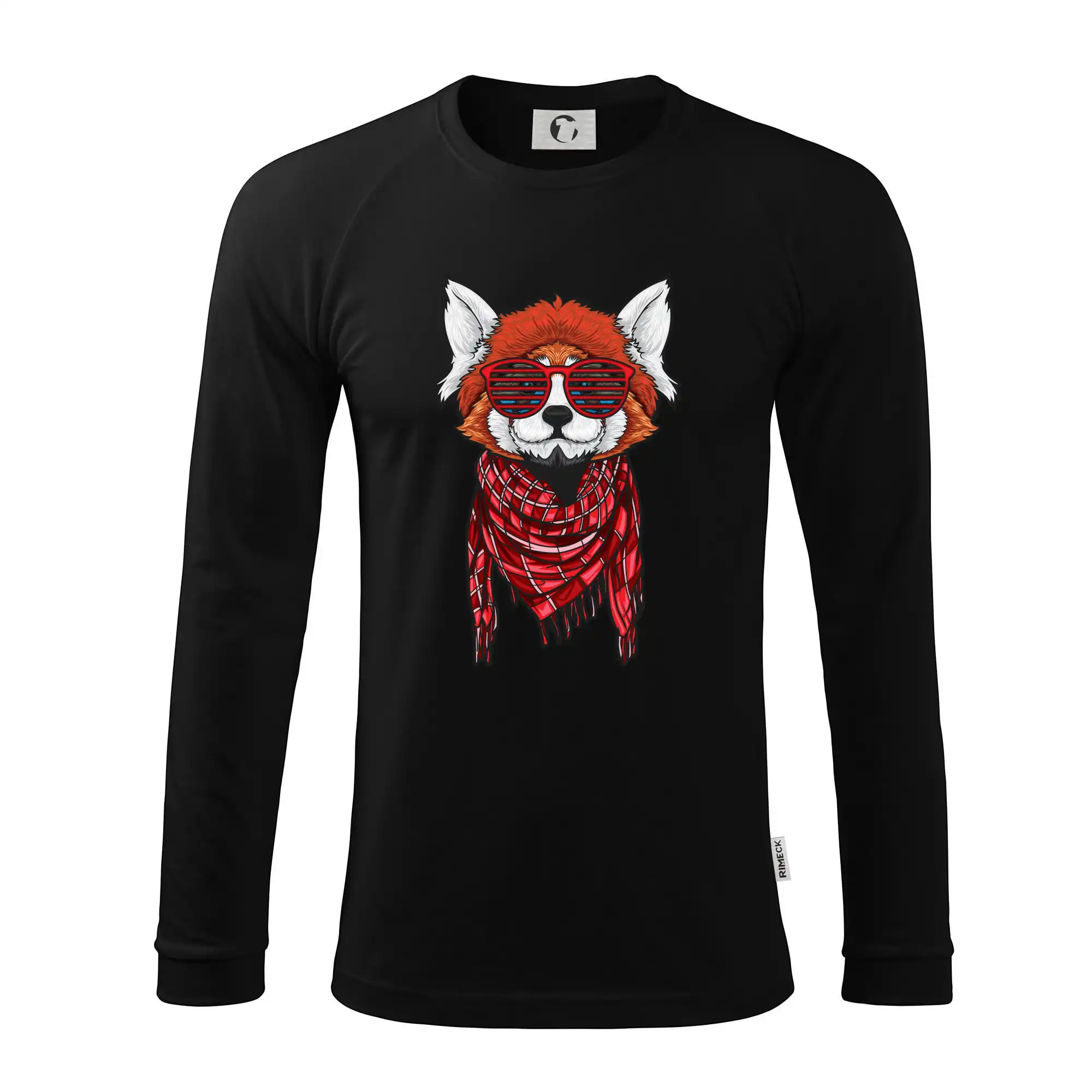 Červená panda hipster
