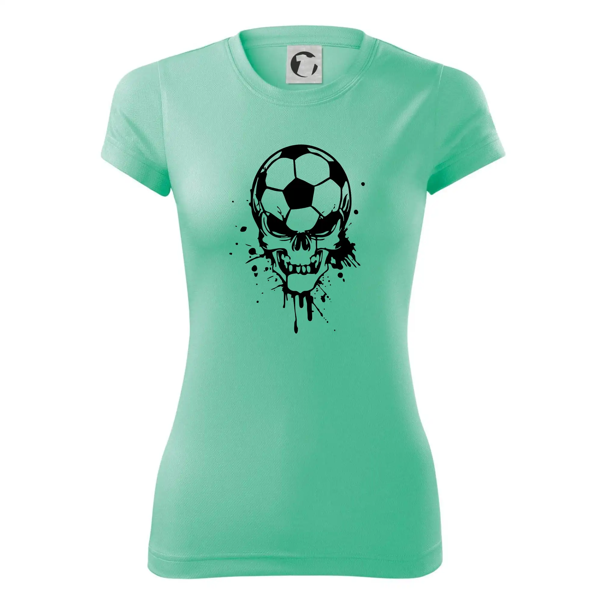 Fotbal lebka splash