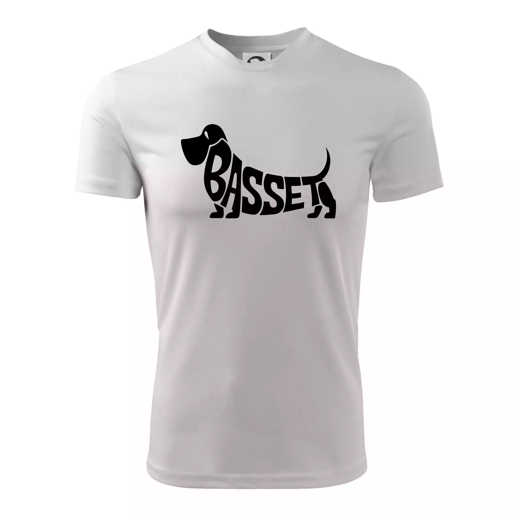 Basset nápis v těle