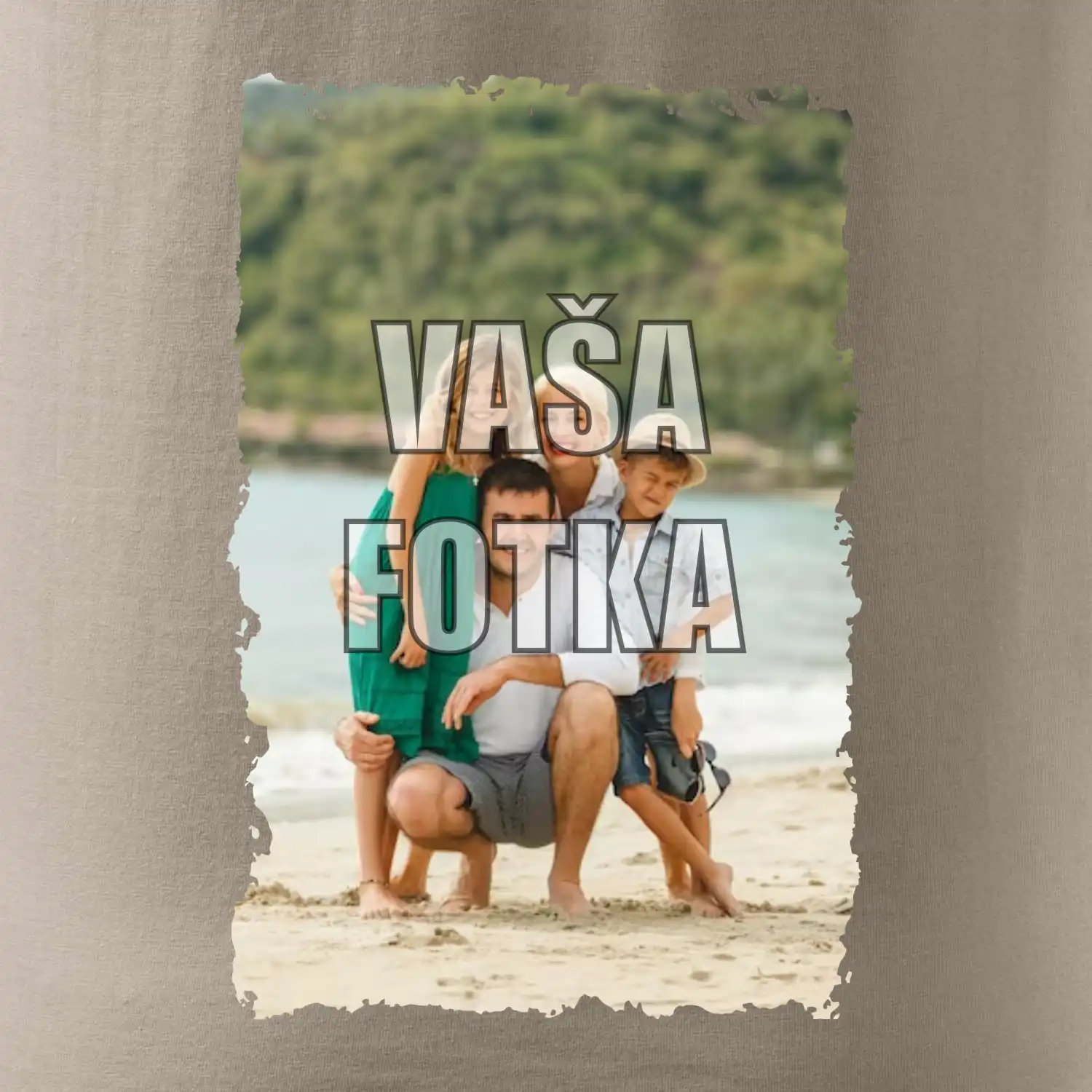 Tričko s vlastnou fotkou