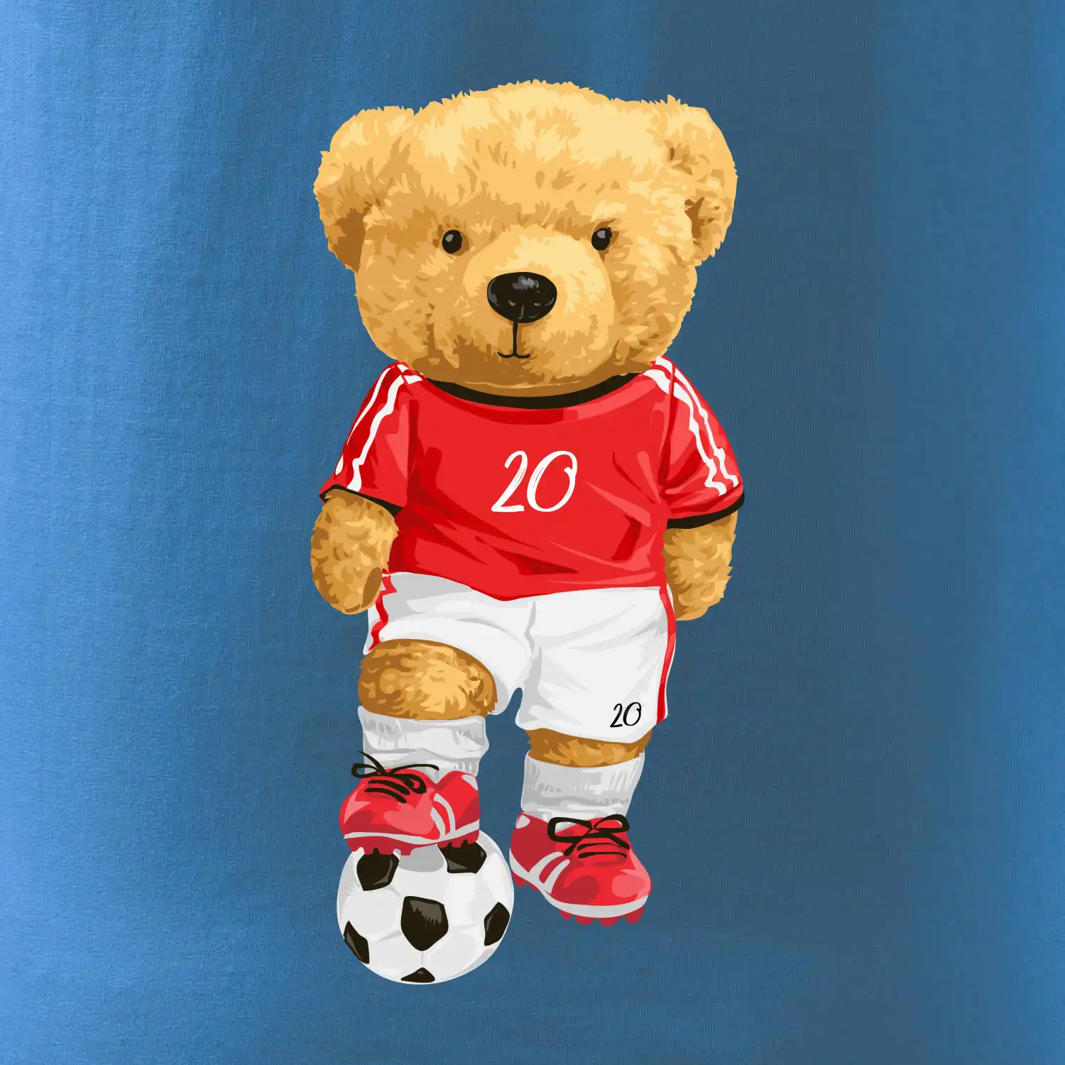 Fotbalista medvídek číslo