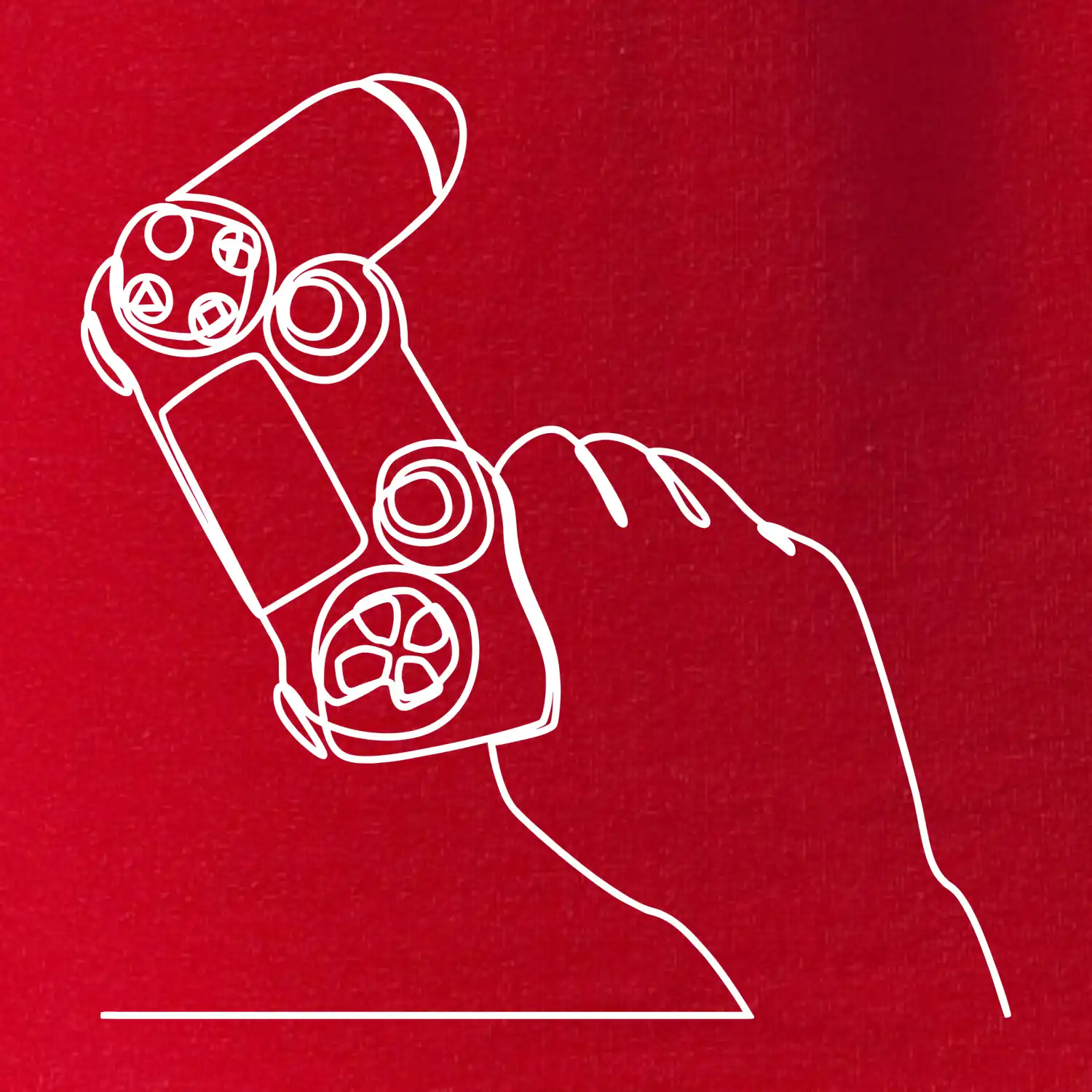 Herní ovladač jedním tahem