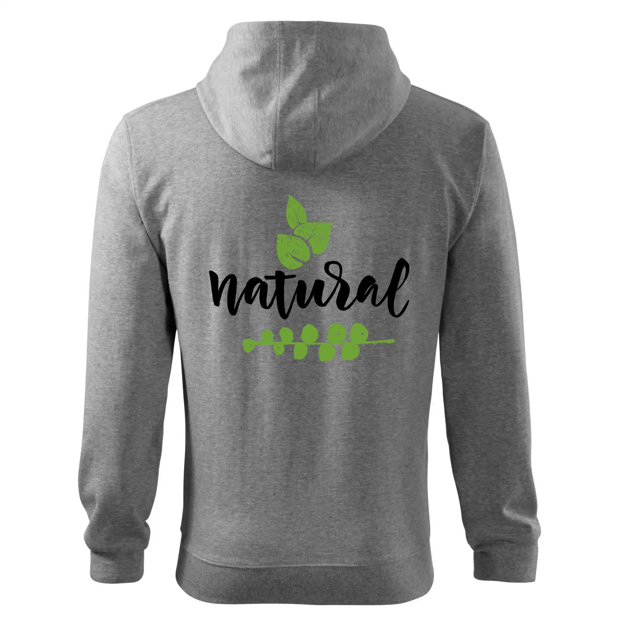 Natural - nápis v listech