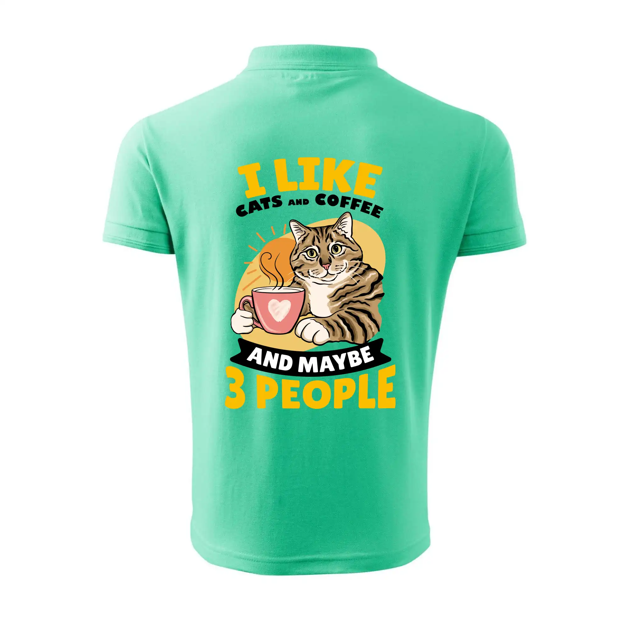 I like cats and coffee and maybe 3 people